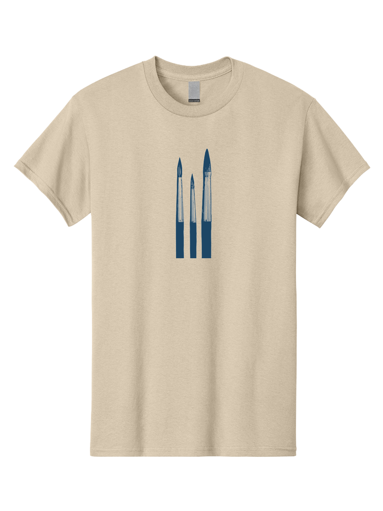 Artist Ink Brushes Men'S Graphic Tee, 100% Cotton, Comfortable Casual Summer Wear, Machine Washable, Nail Drill Bits, Beauty Tools, Nail Care, Precision Instruments, Salon Equipment, Manicure Accessories Aae119 21