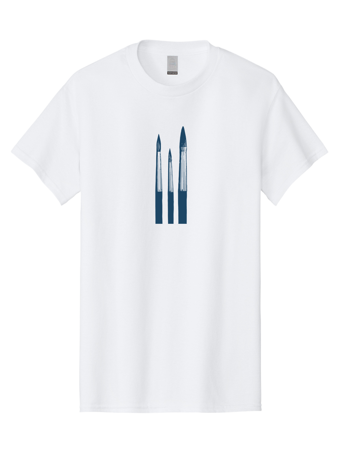 Artist Ink Brushes Men'S Graphic Tee, 100% Cotton, Comfortable Casual Summer Wear, Machine Washable, Nail Drill Bits, Beauty Tools, Nail Care, Precision Instruments, Salon Equipment, Manicure Accessories Aae119 5