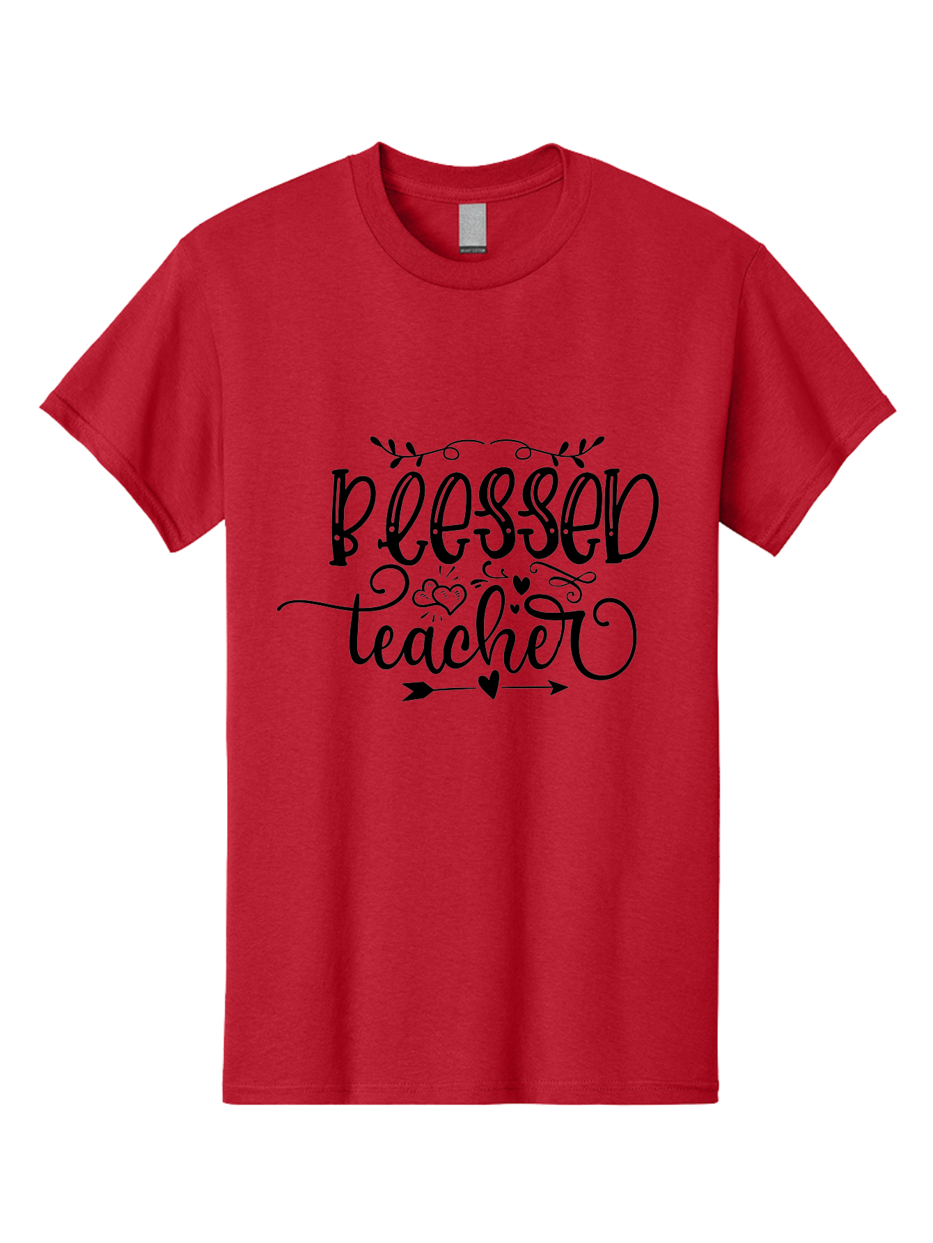 Blessed Teacher Men'S Graphic Tee, 100% Cotton, Comfortable Casual Summer Wear, Machine Washable, Teacher Appreciation, Inspirational Quotes, Heartfelt Messages, Loving Teachers, Gratitude, Black Typography, Elegant Design, Heartwarming, Aae147 17