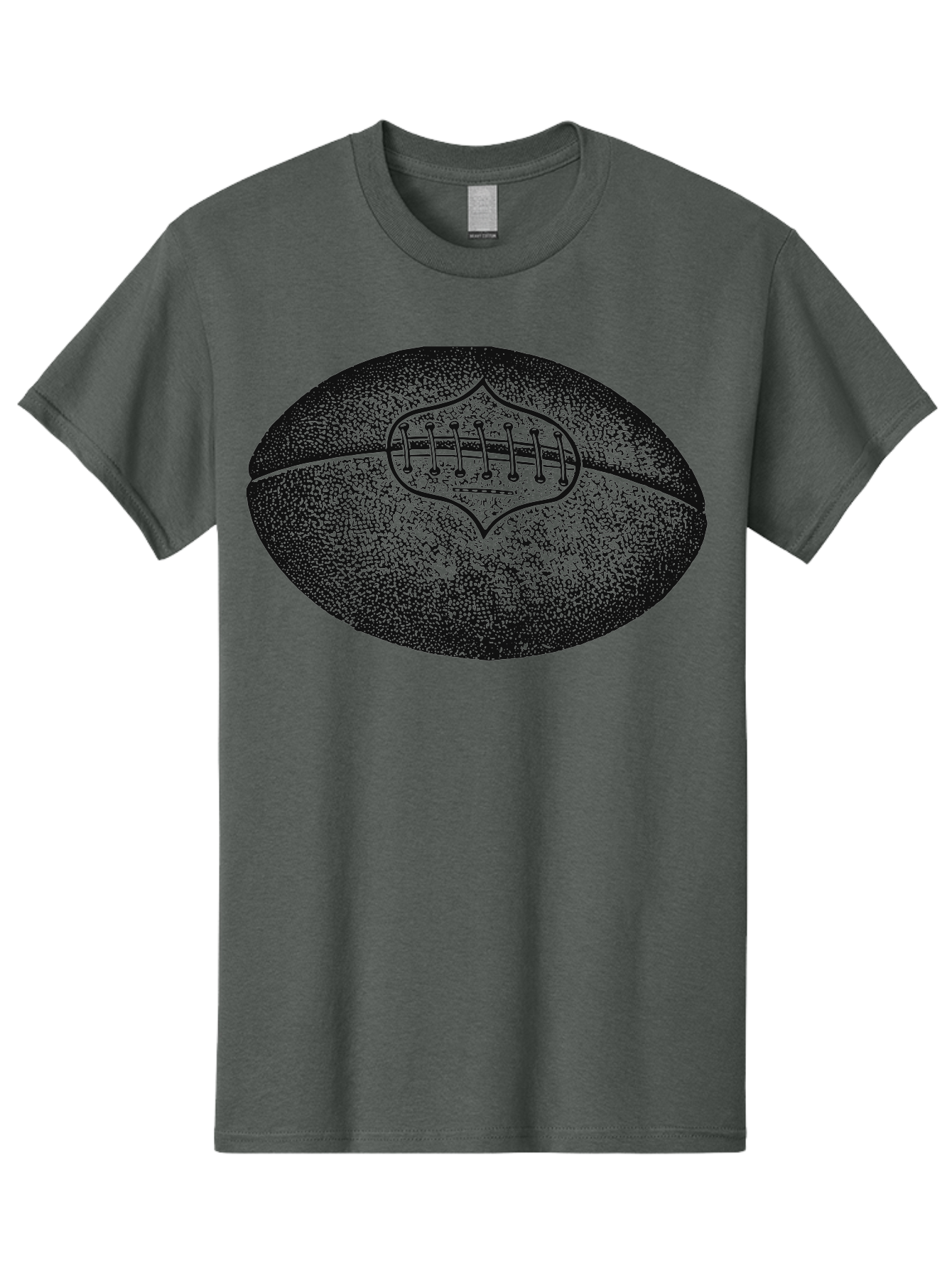 Blitz Ball Men'S Graphic Tee, 100% Cotton, Comfortable Casual Summer Wear, Machine Washable, Stippled American Football, Sports Equipment, Football Texture, Athletic Gear, Team Sports, Competitive Play, Gridiron Football Aae148 23