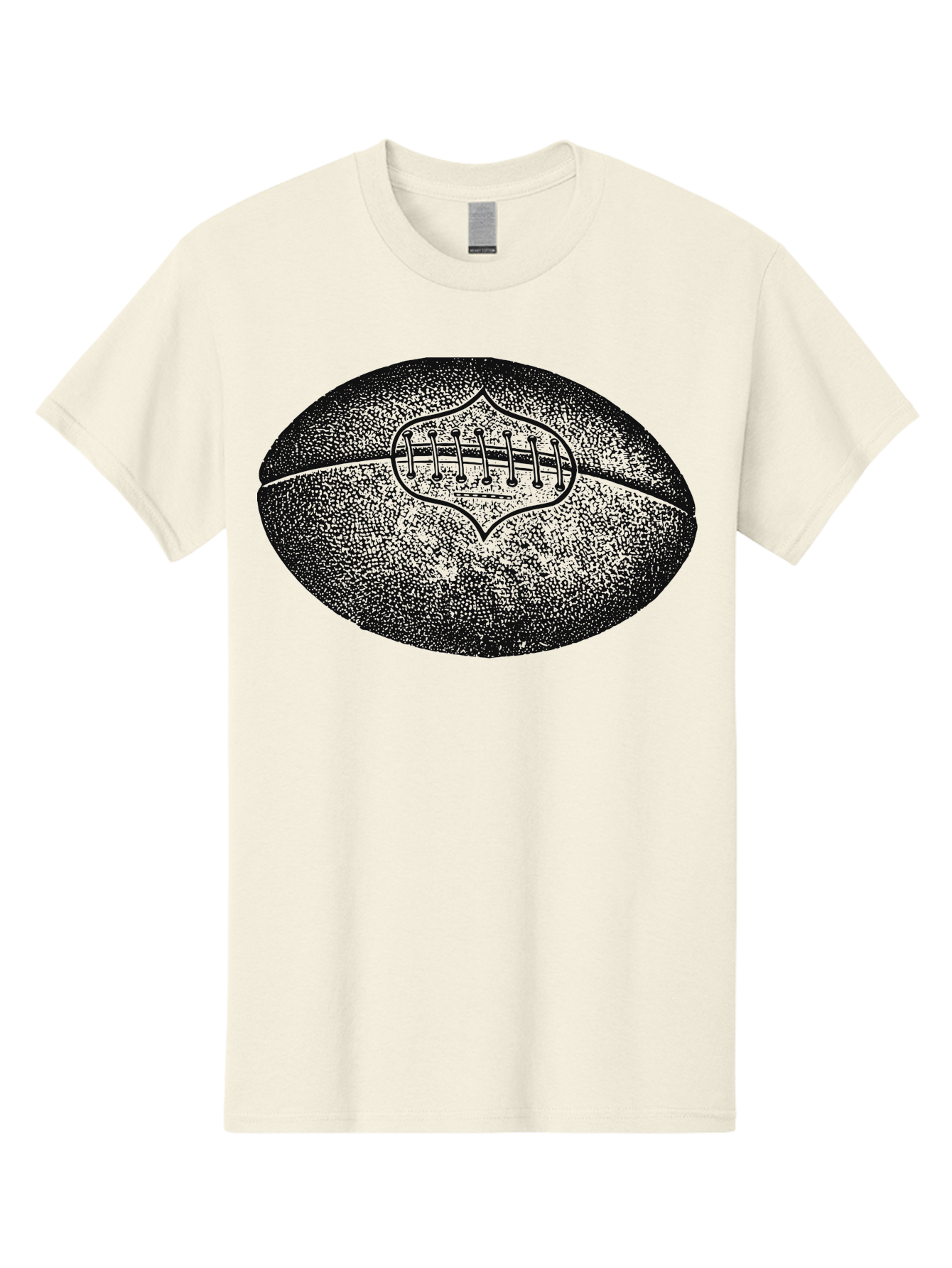 Blitz Ball Men'S Graphic Tee, 100% Cotton, Comfortable Casual Summer Wear, Machine Washable, Stippled American Football, Sports Equipment, Football Texture, Athletic Gear, Team Sports, Competitive Play, Gridiron Football Aae148 17