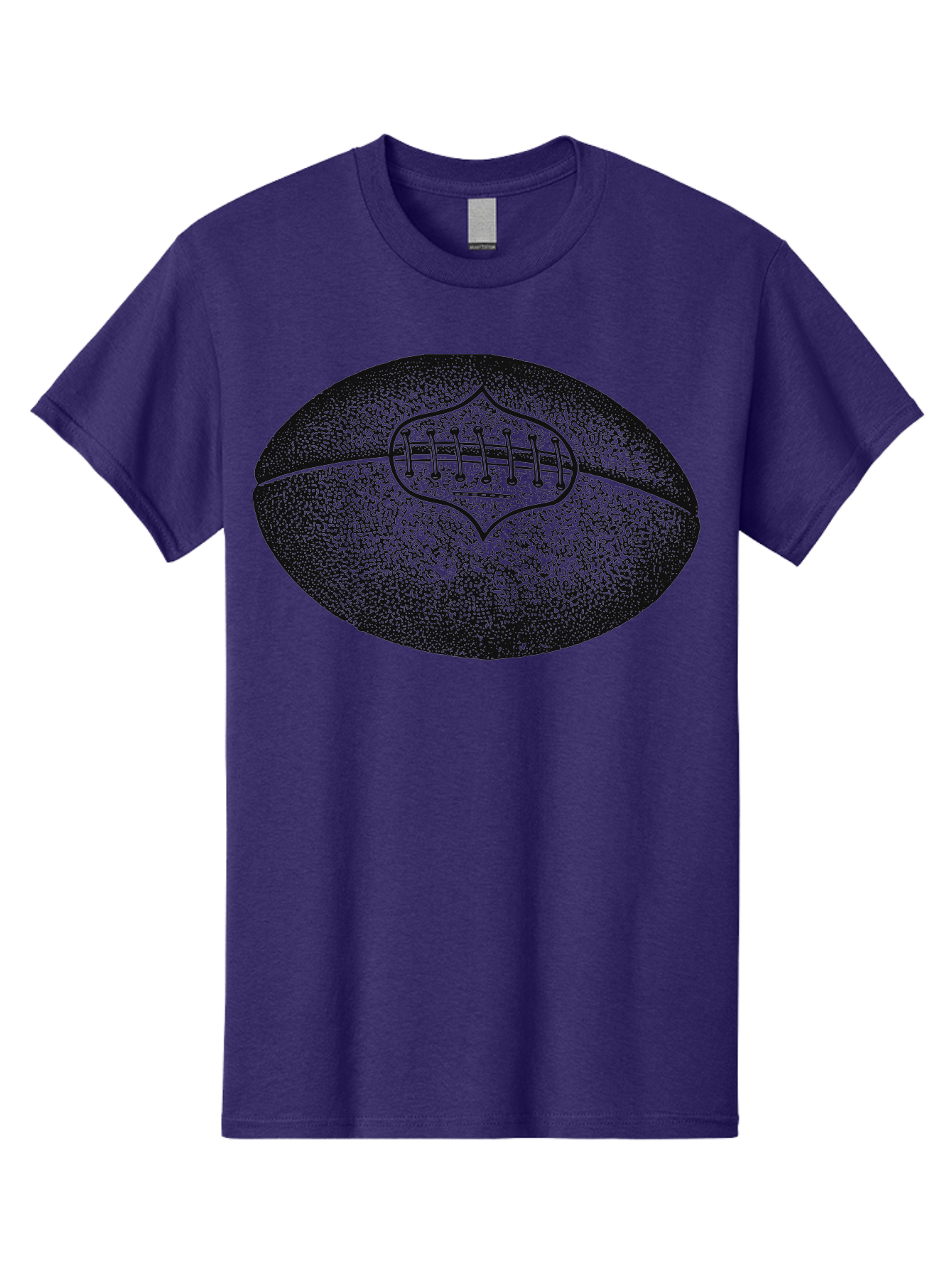 Blitz Ball Men'S Graphic Tee, 100% Cotton, Comfortable Casual Summer Wear, Machine Washable, Stippled American Football, Sports Equipment, Football Texture, Athletic Gear, Team Sports, Competitive Play, Gridiron Football Aae148 7