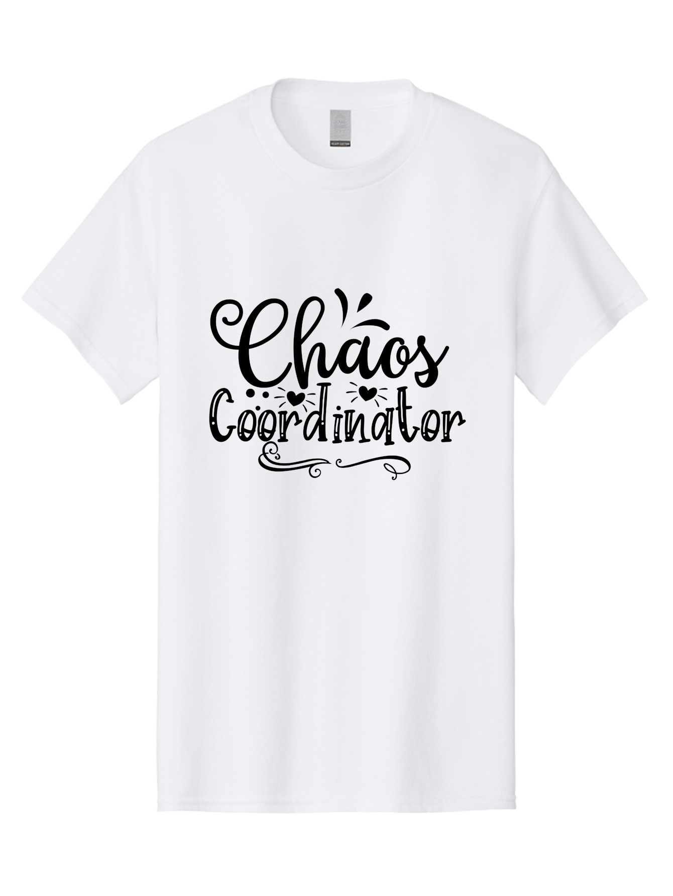 Chaos Coordinator Men'S Graphic Tee, 100% Cotton, Comfortable Casual Summer Wear, Machine Washable, Chaos Coordinator, Funny Titles, Quirky Humor, Office Humor, Workplace Designations, Creative Job Titles, Humorous Work, Unique Roles, Aae176 17