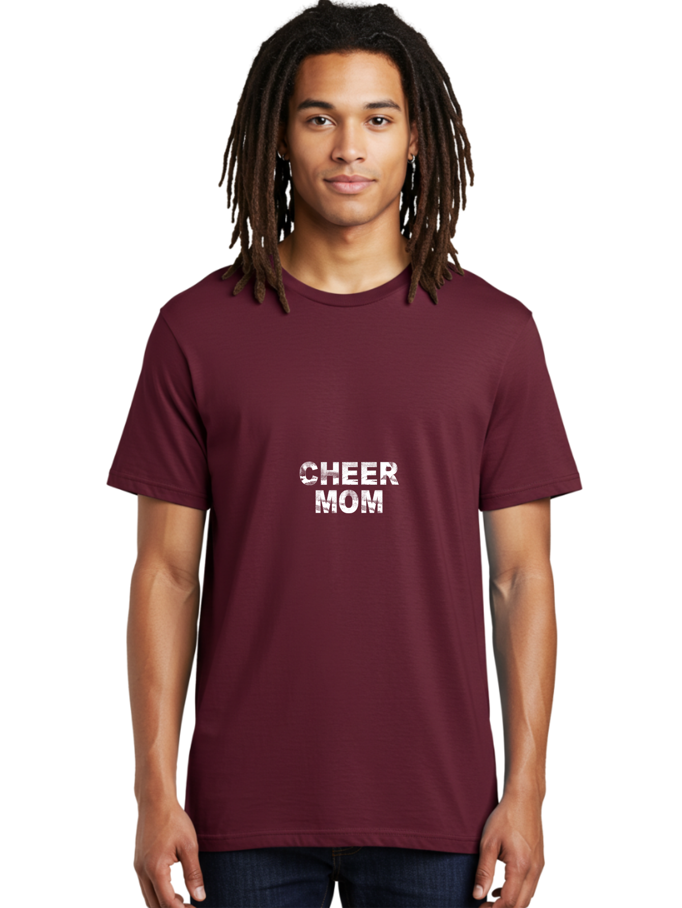Cheer Mom Men'S Graphic Tee, 100% Cotton, Comfortable Casual Summer Wear, Machine Washable, Cheer Mom, Cheerleading, Mom Life, Sports Mom, Cheerleading Mom, Proud Mom, Competitive Spirit, Team Spirit Aae179 8