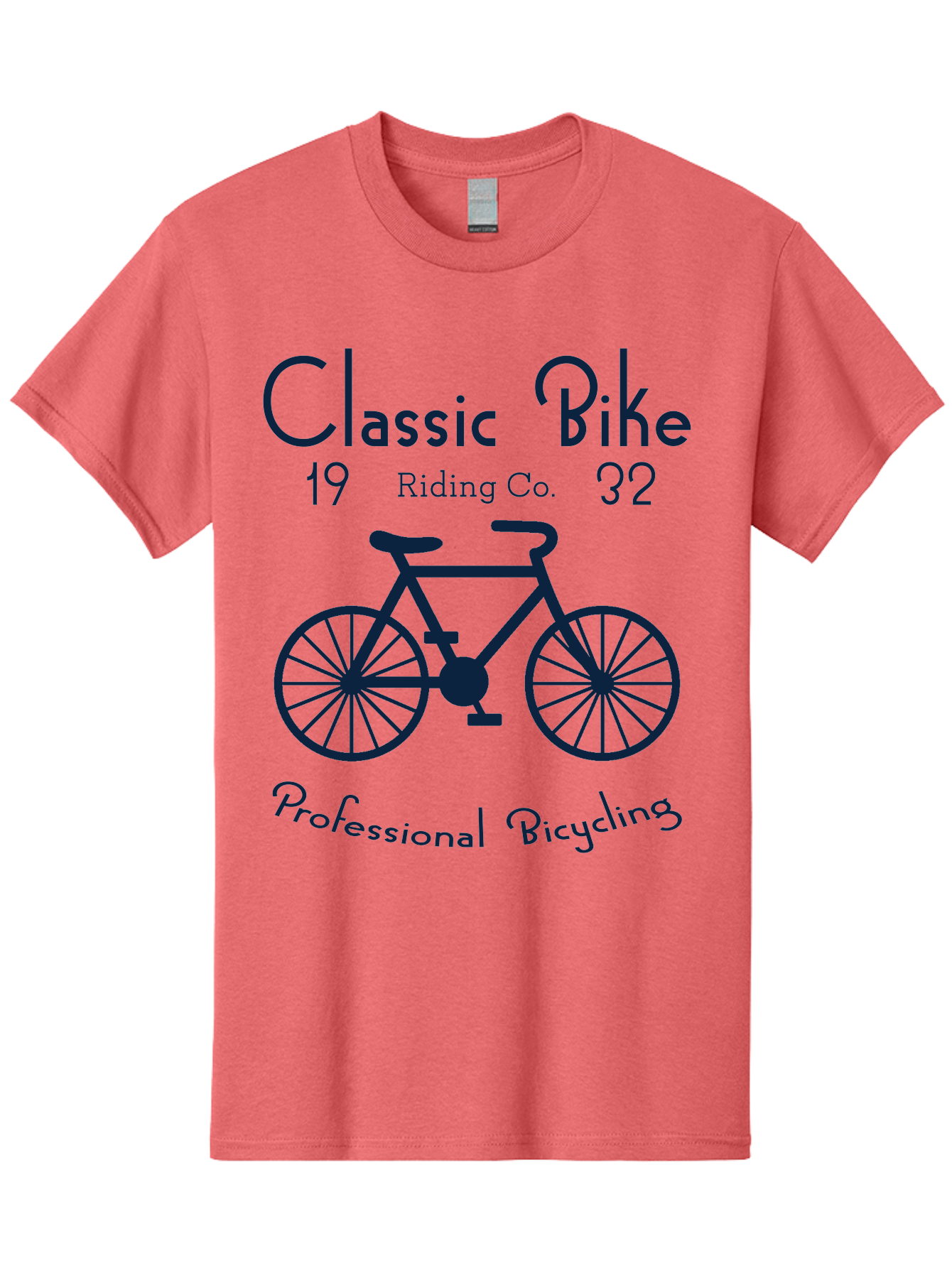 Classic Bike -Men Men'S Graphic Tee, 100% Cotton, Comfortable Casual Summer Wear, Machine Washable, Vintage Bicycle, Professional Bicycling, Classic Bike Riding, Cycling Company, Bike Enthusiasts, Retro Bike Design, Cycling Culture, Aae184 17