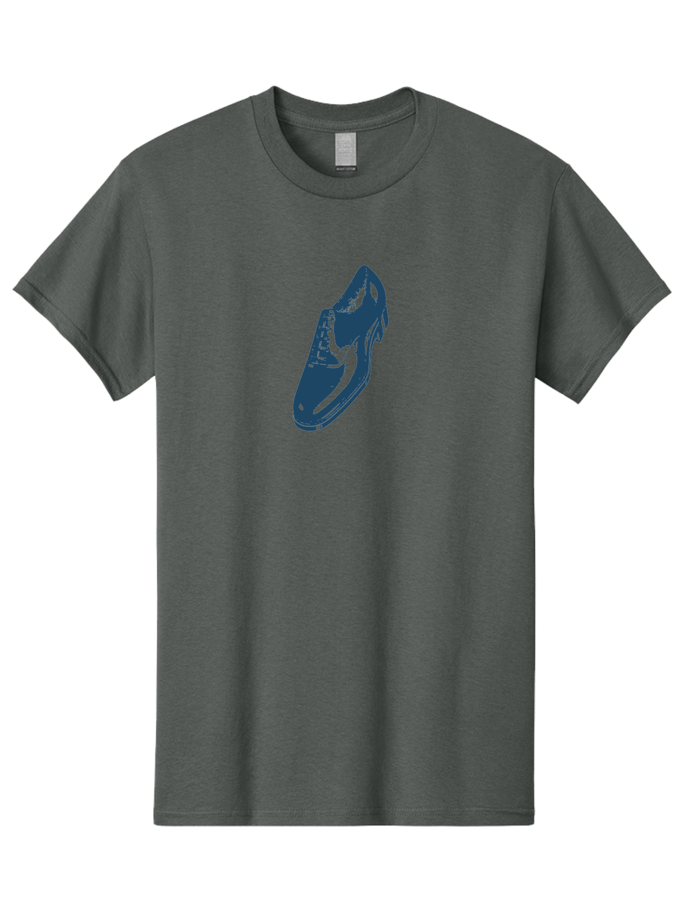 Classic Oxford Dress Shoe 2 Men'S Graphic Tee, 100% Cotton, Comfortable Casual Summer Wear, Machine Washable, Blue Shoes, Athletic Footwear, Sneaker Design, Fashion Accessory, Modern Style, Minimalist Graphic, Streetwear, Casual Wear Aae190 17
