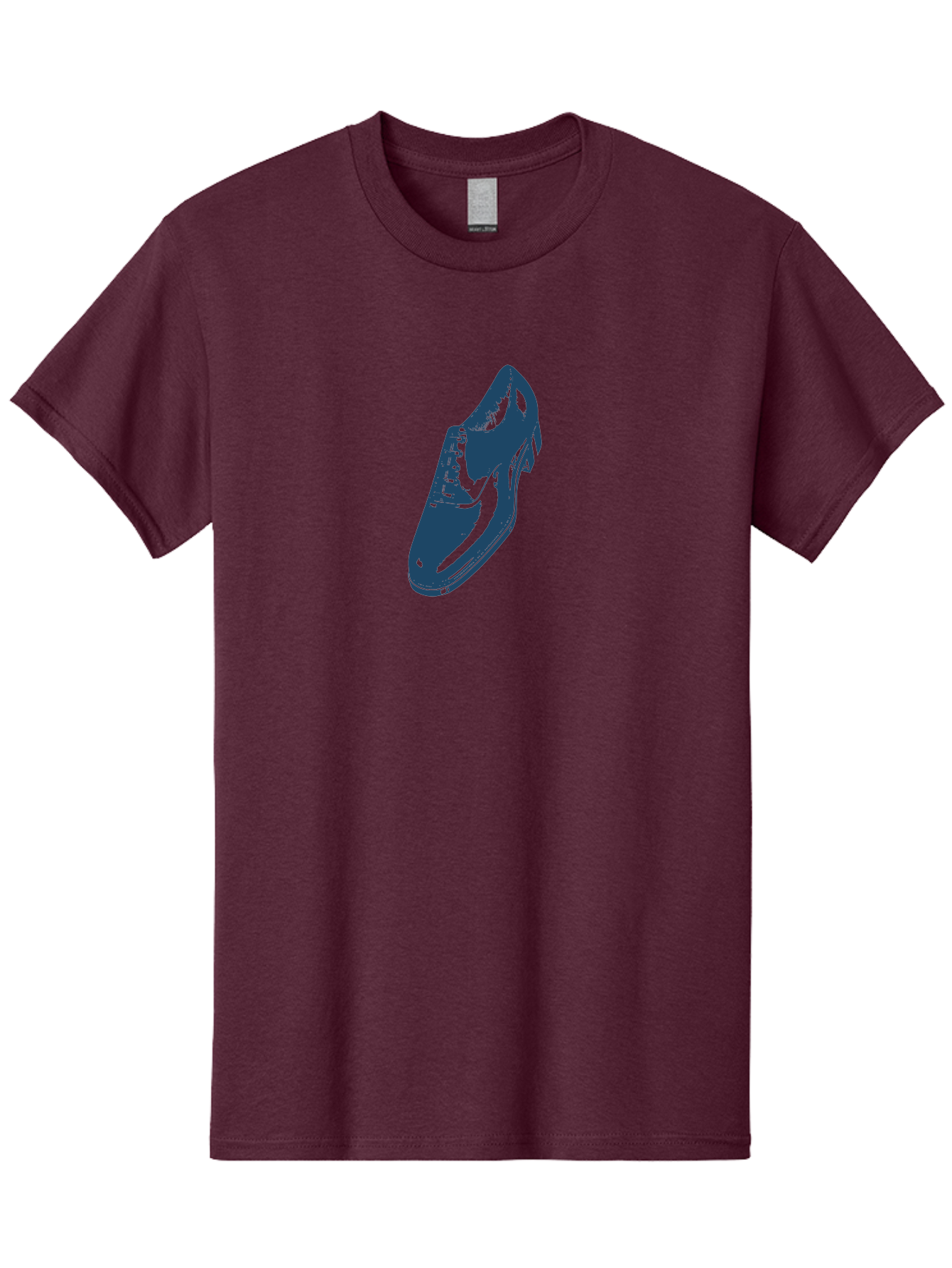 Classic Oxford Dress Shoe 2 Men'S Graphic Tee, 100% Cotton, Comfortable Casual Summer Wear, Machine Washable, Blue Shoes, Athletic Footwear, Sneaker Design, Fashion Accessory, Modern Style, Minimalist Graphic, Streetwear, Casual Wear Aae190 27