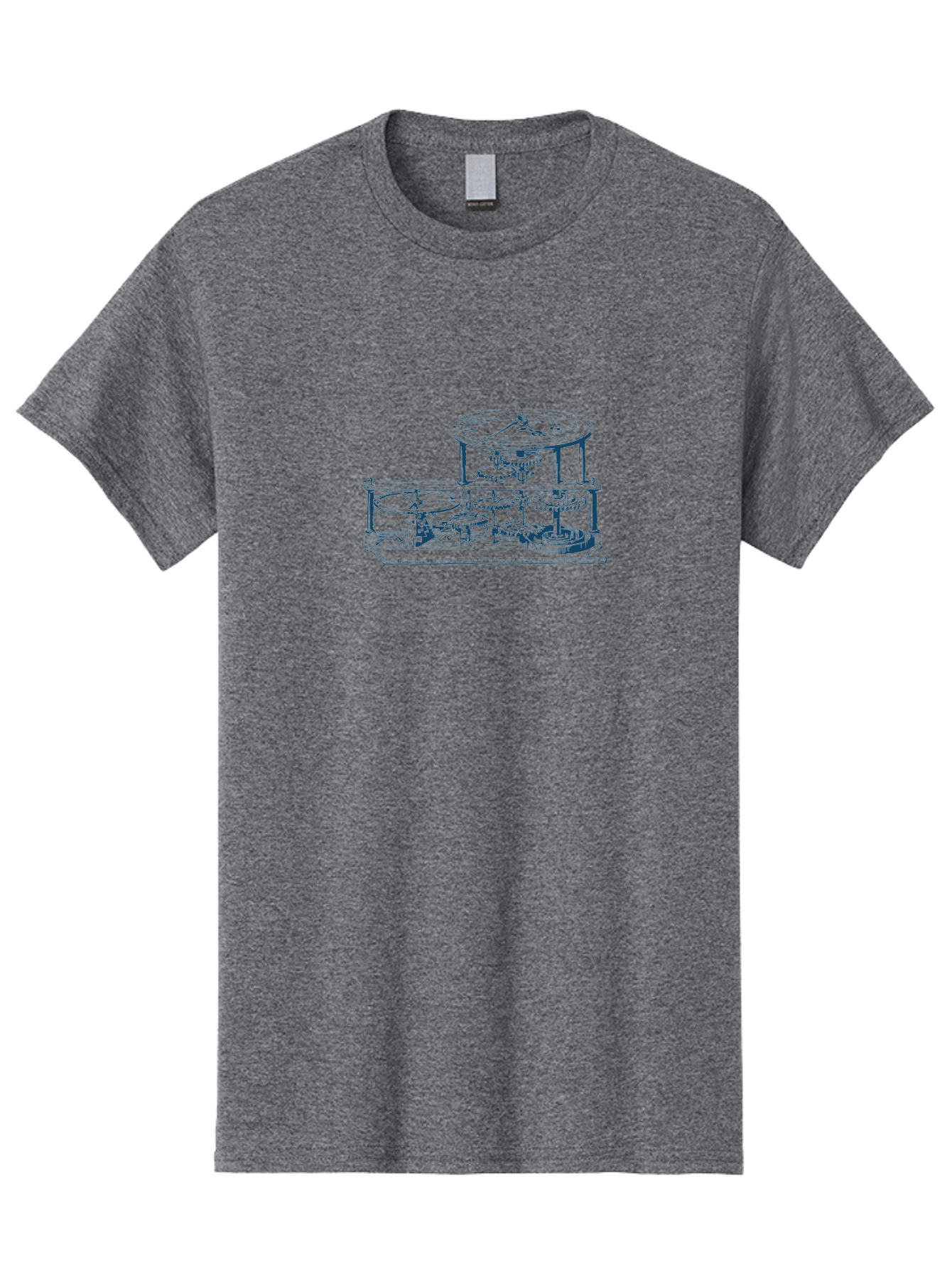 Clocksmith Theory Men'S Graphic Tee, 100% Cotton, Comfortable Casual Summer Wear, Machine Washable, Clockwork Gears, Mechanical Parts, Intricate Design, Watchmaker'S Art, Horology, Precision Engineering, Mechanical Clock, Timekeeping Device, Aae195 23