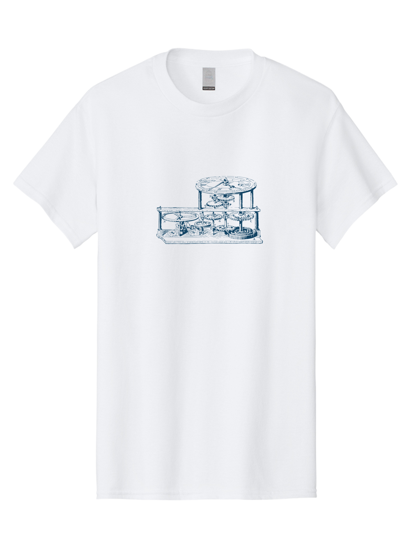 Clocksmith Theory Men'S Graphic Tee, 100% Cotton, Comfortable Casual Summer Wear, Machine Washable, Clockwork Gears, Mechanical Parts, Intricate Design, Watchmaker'S Art, Horology, Precision Engineering, Mechanical Clock, Timekeeping Device, Aae195 21