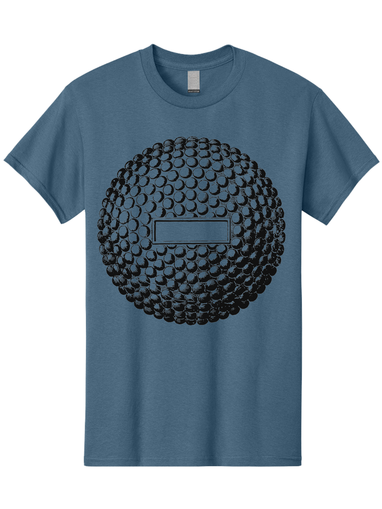 Clubshot Men'S Graphic Tee, 100% Cotton, Comfortable Casual Summer Wear, Machine Washable, Golf Ball, Textured Surface, Dimpled Pattern, Blank Label, Rectangular Shape, 3D Illustration, Graphic Design Element, Sports Imagery, Placeholder Text Aae196 27
