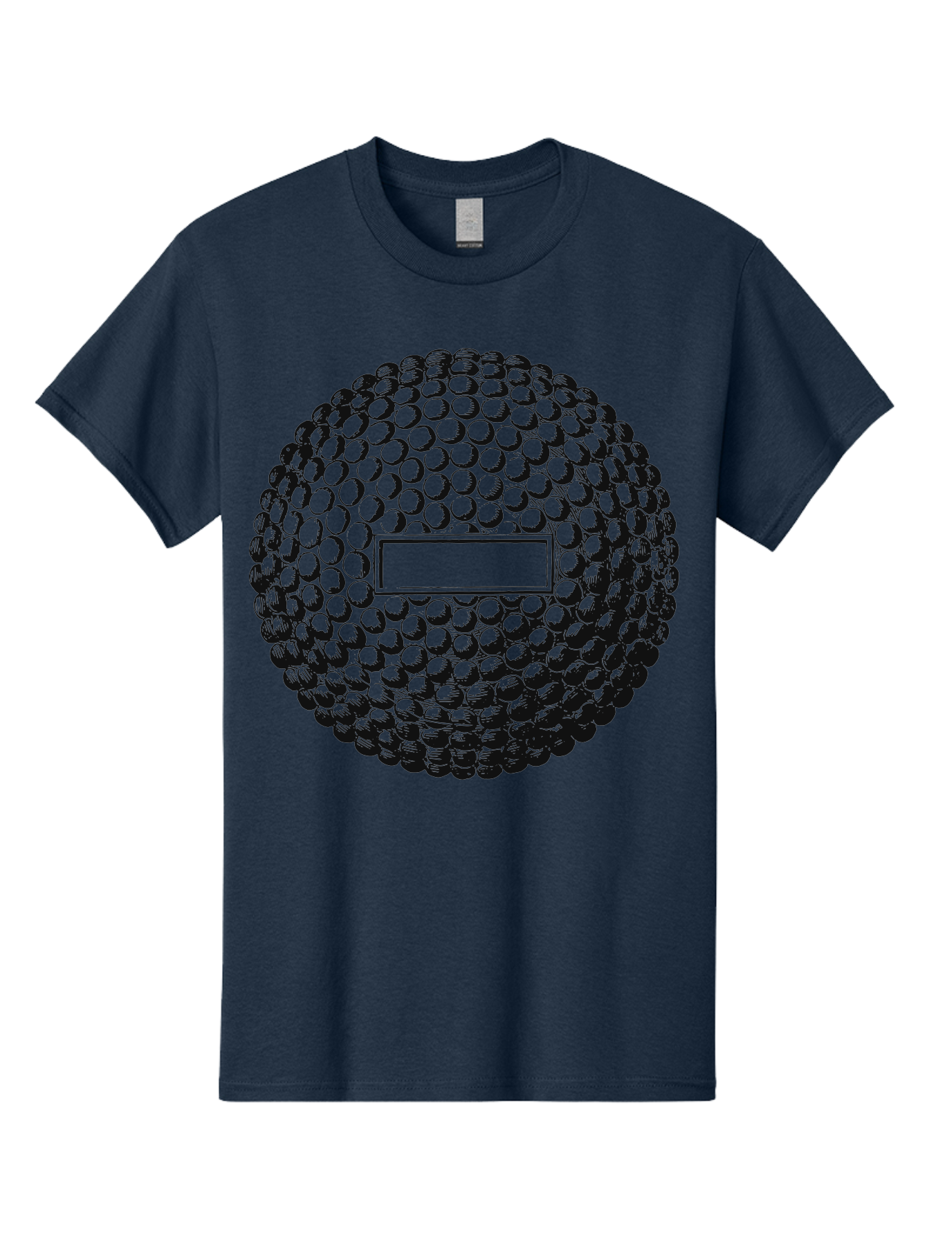 Clubshot Men'S Graphic Tee, 100% Cotton, Comfortable Casual Summer Wear, Machine Washable, Golf Ball, Textured Surface, Dimpled Pattern, Blank Label, Rectangular Shape, 3D Illustration, Graphic Design Element, Sports Imagery, Placeholder Text Aae196 13