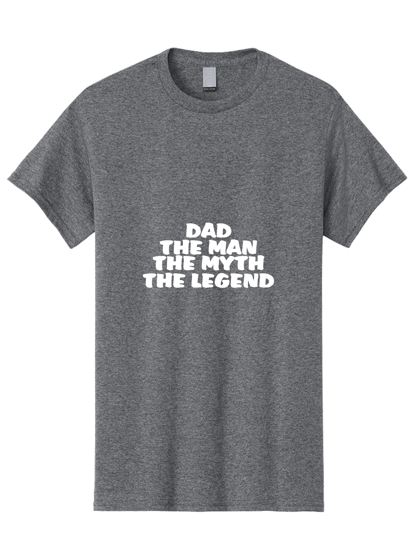 Dad The Man The Myth Men'S Graphic Tee, 100% Cotton, Comfortable Casual Summer Wear, Machine Washable, Dad The Man The Myth The Legend, Father'S Day Gift, Legendary Dad, Mythical Father, Funny Dad Quote, Dad Appreciation, Gift For Dad Aae225 7
