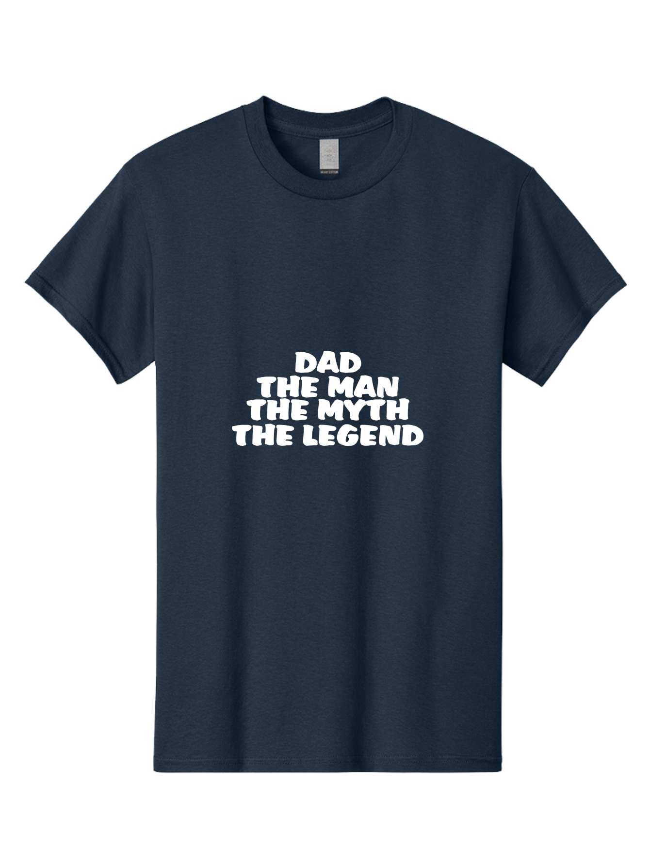 Dad The Man The Myth Men'S Graphic Tee, 100% Cotton, Comfortable Casual Summer Wear, Machine Washable, Dad The Man The Myth The Legend, Father'S Day Gift, Legendary Dad, Mythical Father, Funny Dad Quote, Dad Appreciation, Gift For Dad Aae225 5