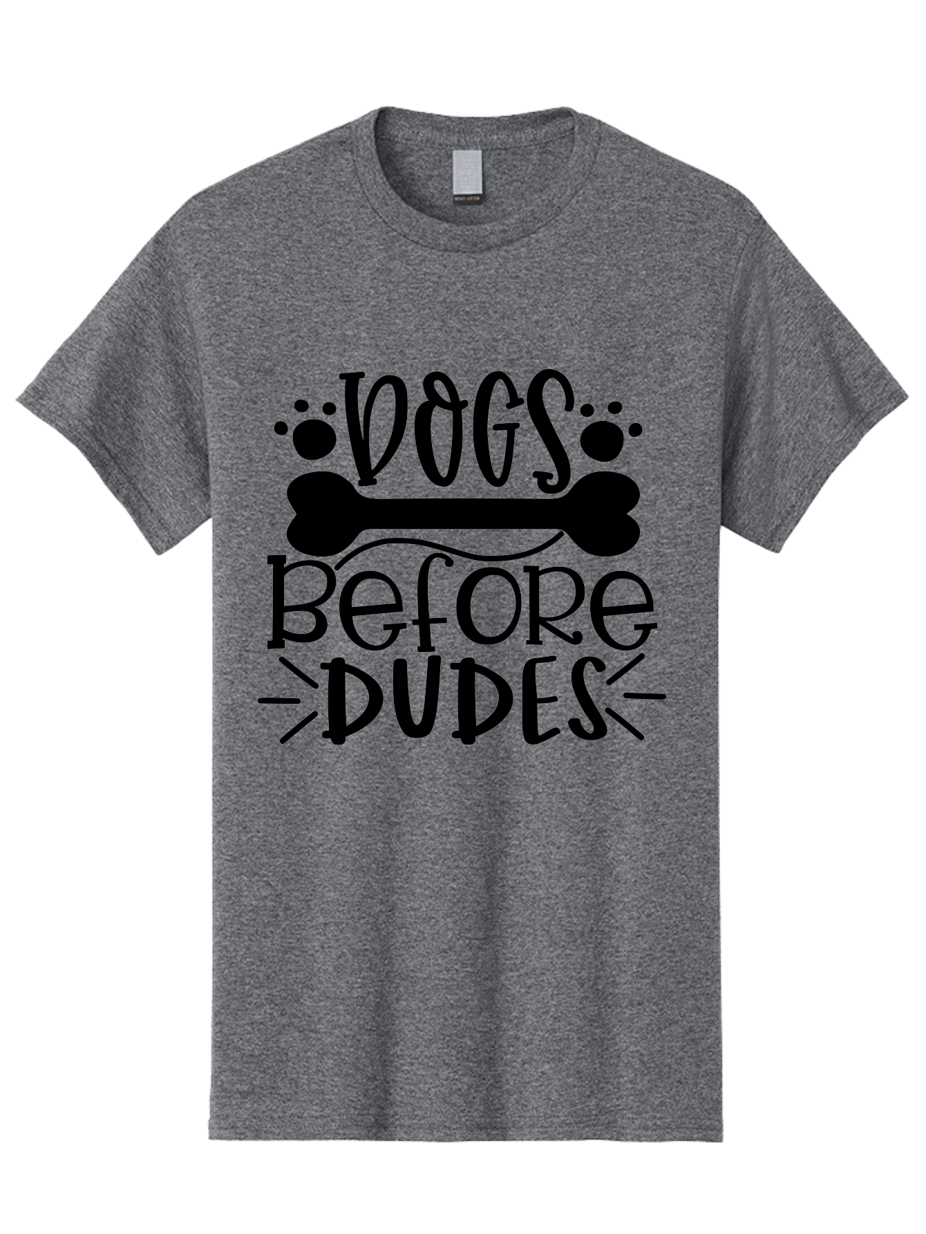 Dogs Before Dudes-01 Men'S Graphic Tee, 100% Cotton, Comfortable Casual Summer Wear, Machine Washable, Funny Dog Quotes, Dog Lovers Gift, Dog Mom Quotes, Dog Lover Sayings, Dog Quotes, Dog Quotes For Women, Dog Quotes For Men Aae239 7