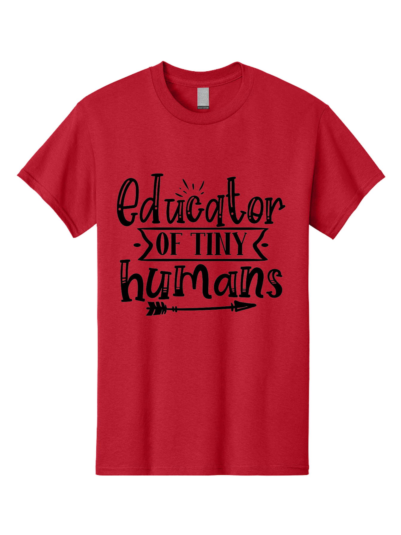 Educator Of Tiny Humans Men'S Graphic Tee, 100% Cotton, Comfortable Casual Summer Wear, Machine Washable, Teacher Quotes, Educators, Tiny Humans, Inspirational Quotes, Teaching Quotes, Motivational Quotes, Classroom Decor, Arrow Graphics, Aae253 9