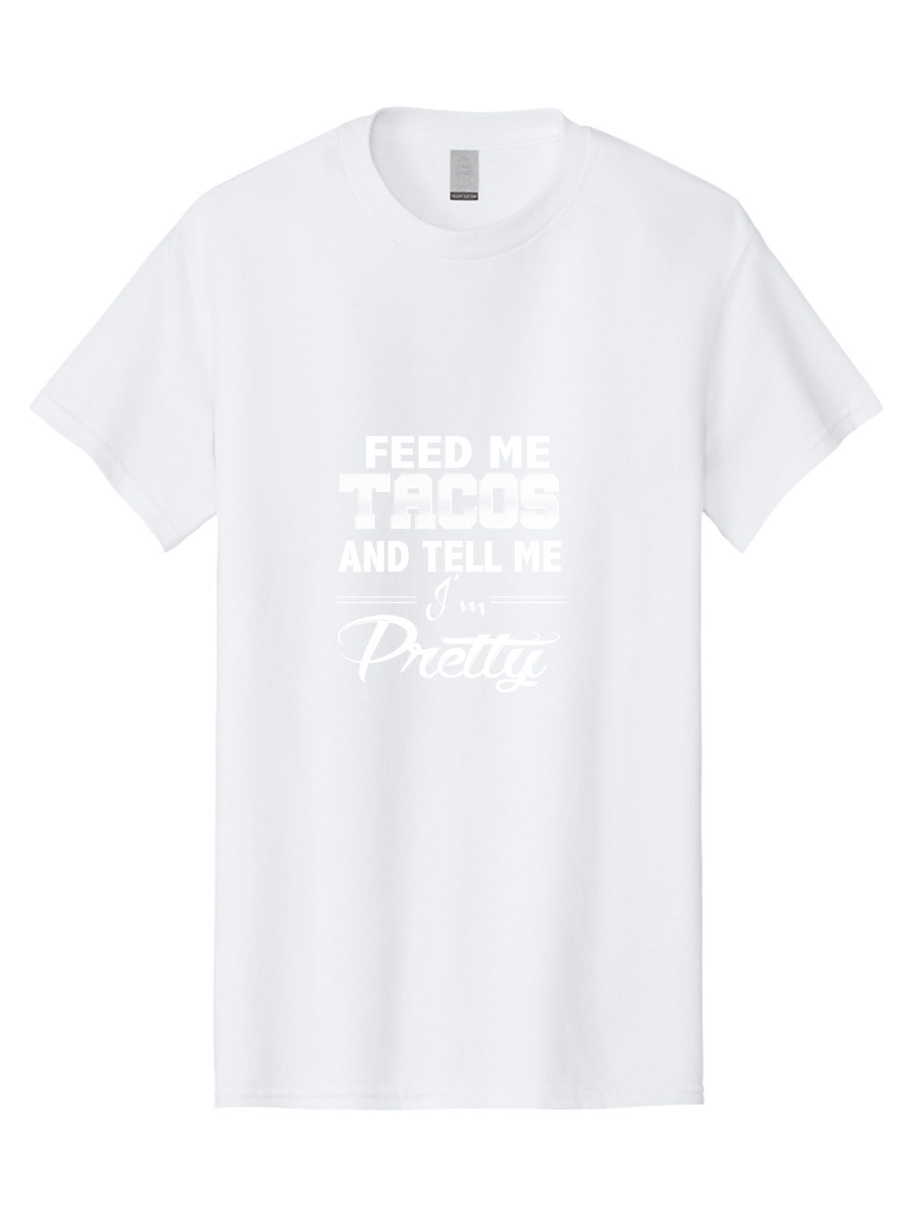 Feed Me Tacos Men'S Graphic Tee, 100% Cotton, Comfortable Casual Summer Wear, Machine Washable, Tacos, Foodie Humor, Funny Quotes, Mexican Food, Playful Phrases, Taco Love, Sassy Sayings, Food Quotes Aae280 5
