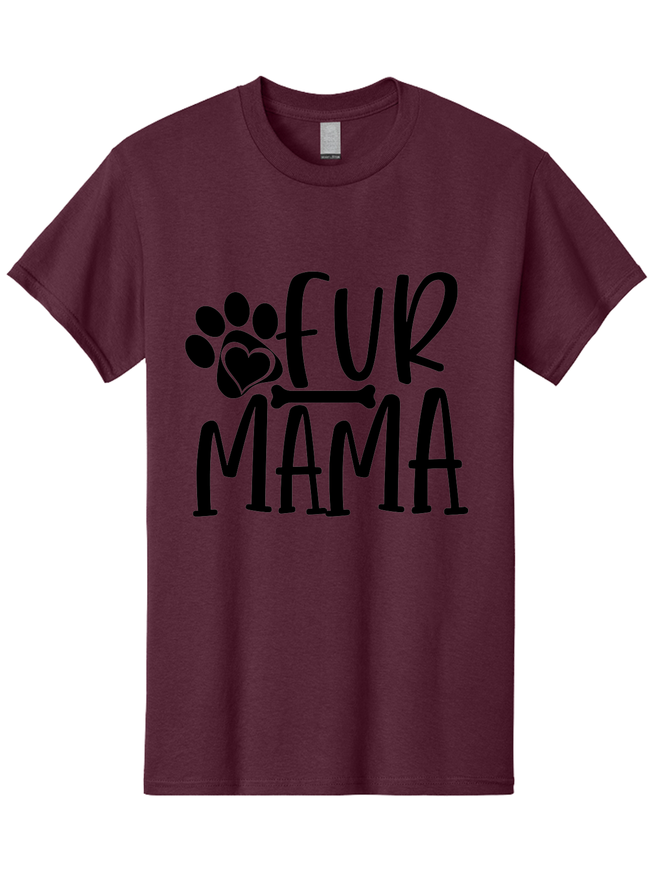 Fur Mama Men'S Graphic Tee, 100% Cotton, Comfortable Casual Summer Wear, Machine Washable, Fur Mama, Dog Mom, Pet Lovers, Dog Lovers, Animal Lovers, Dog Parents, Pet Parents, Dog Owners Aae297 27