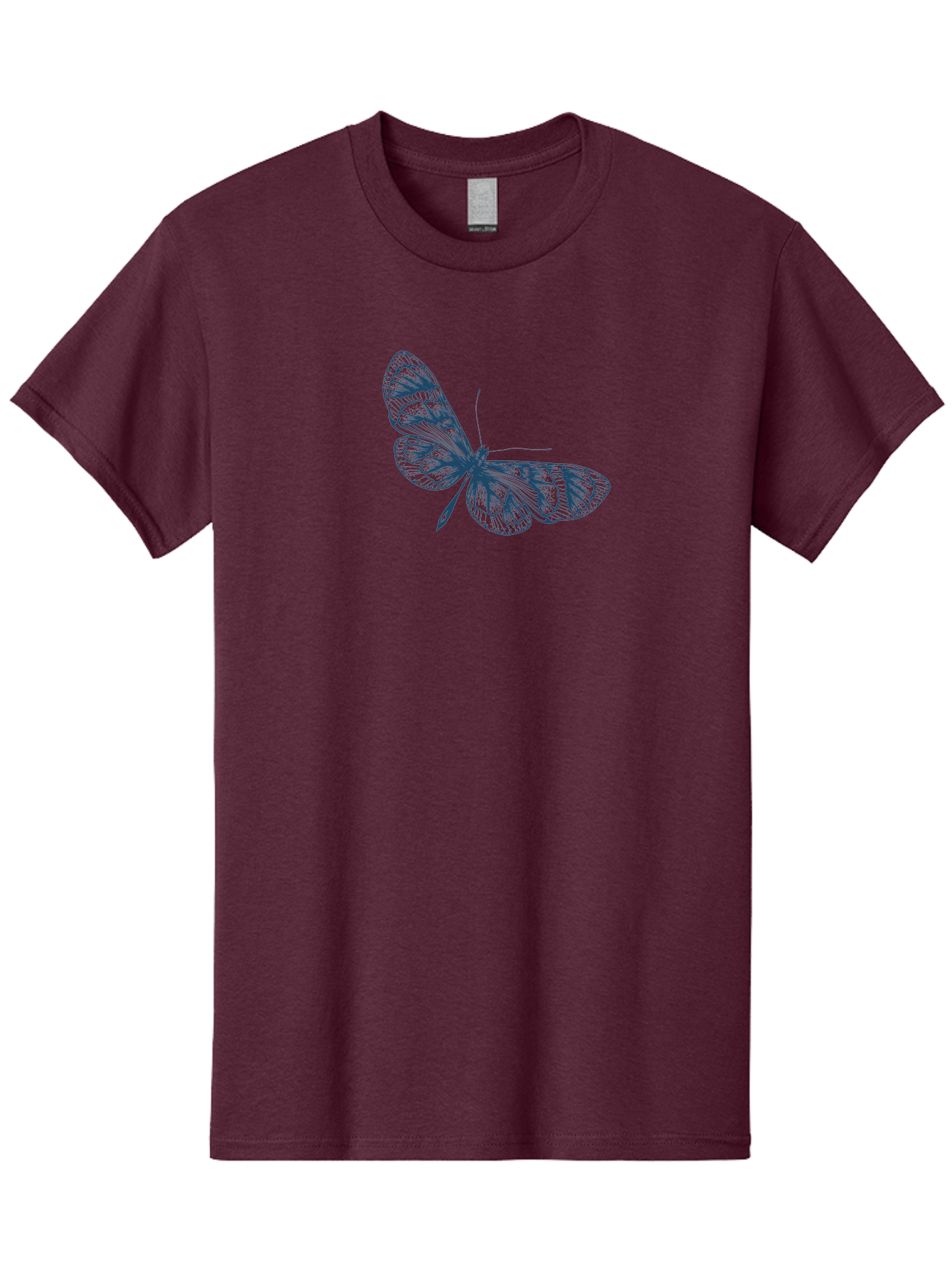 Insect Men'S Graphic Tee, 100% Cotton, Comfortable Casual Summer Wear, Machine Washable, Delicate Wings, Intricate Patterns, Fragile Beauty, Butterfly Silhouette, Transparent Wings, Insect Art, Abstract Design, Modern Graphics Aae401 19