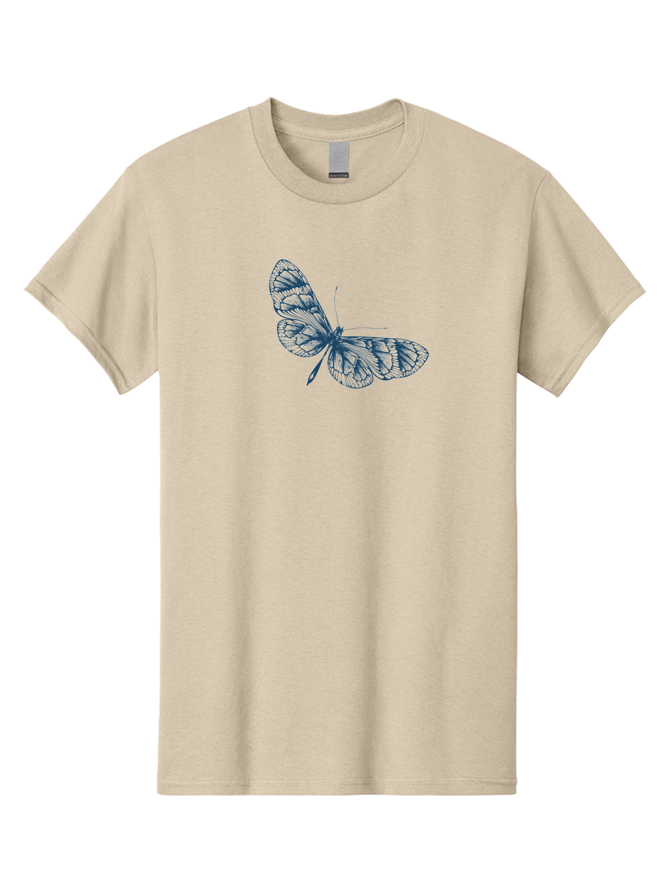 Insect Men'S Graphic Tee, 100% Cotton, Comfortable Casual Summer Wear, Machine Washable, Delicate Wings, Intricate Patterns, Fragile Beauty, Butterfly Silhouette, Transparent Wings, Insect Art, Abstract Design, Modern Graphics Aae401 25