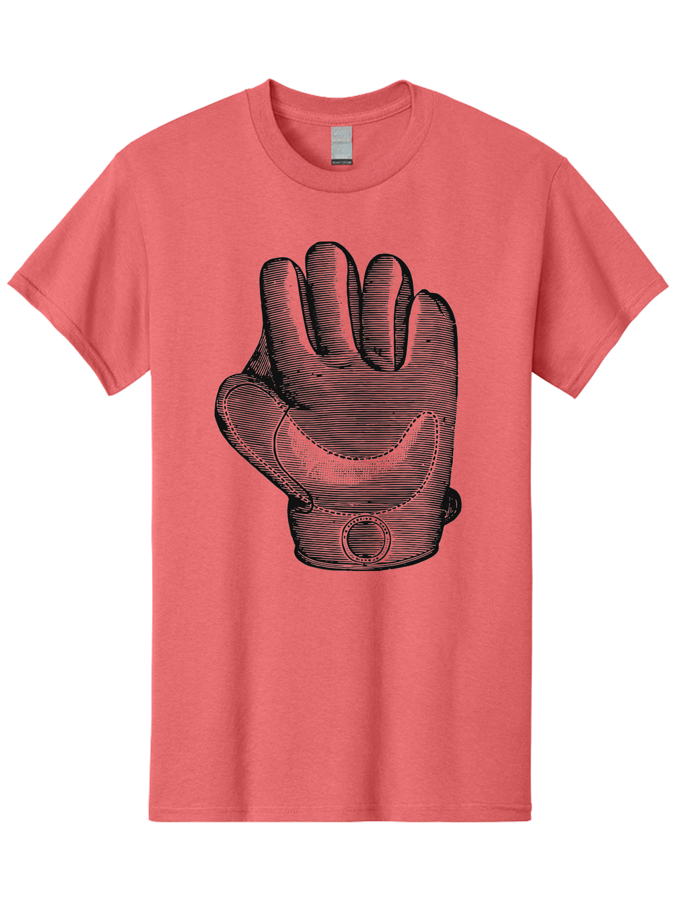 Iron Grip Men'S Graphic Tee, 100% Cotton, Comfortable Casual Summer Wear, Machine Washable, Motorcycle Glove, Protective Gear, Racing Equipment, Safety Accessory, Bike Glove, Glove Design, Stitched Details, Rugged Style, Men'S Fashion Aae405 21
