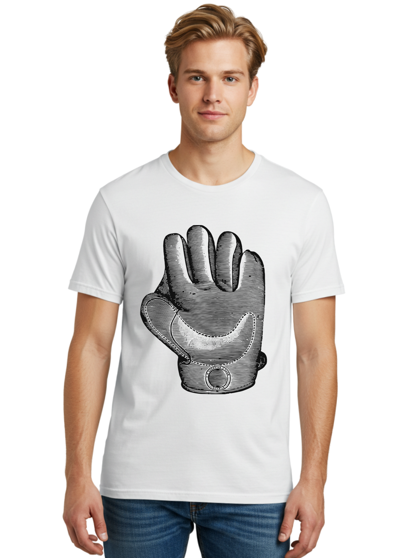 Iron Grip Men'S Graphic Tee, 100% Cotton, Comfortable Casual Summer Wear, Machine Washable, Motorcycle Glove, Protective Gear, Racing Equipment, Safety Accessory, Bike Glove, Glove Design, Stitched Details, Rugged Style, Men'S Fashion Aae405 16