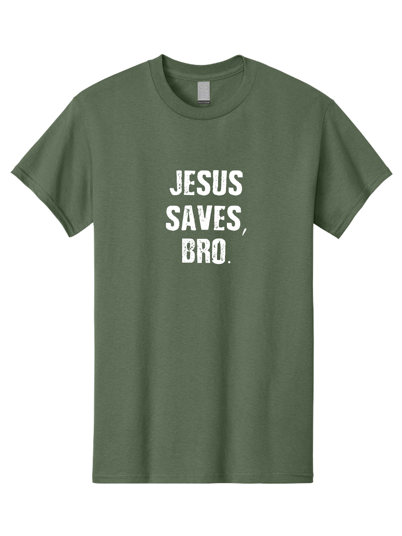 Jesus Saves Bro Men'S Graphic Tee, 100% Cotton, Comfortable Casual Summer Wear, Machine Washable, Jesus Saves, Inspirational Quote, Motivational Phrase, Christian Message, Faith-Based Affirmation, Spiritual Encouragement, Bold Typography Aae425 15