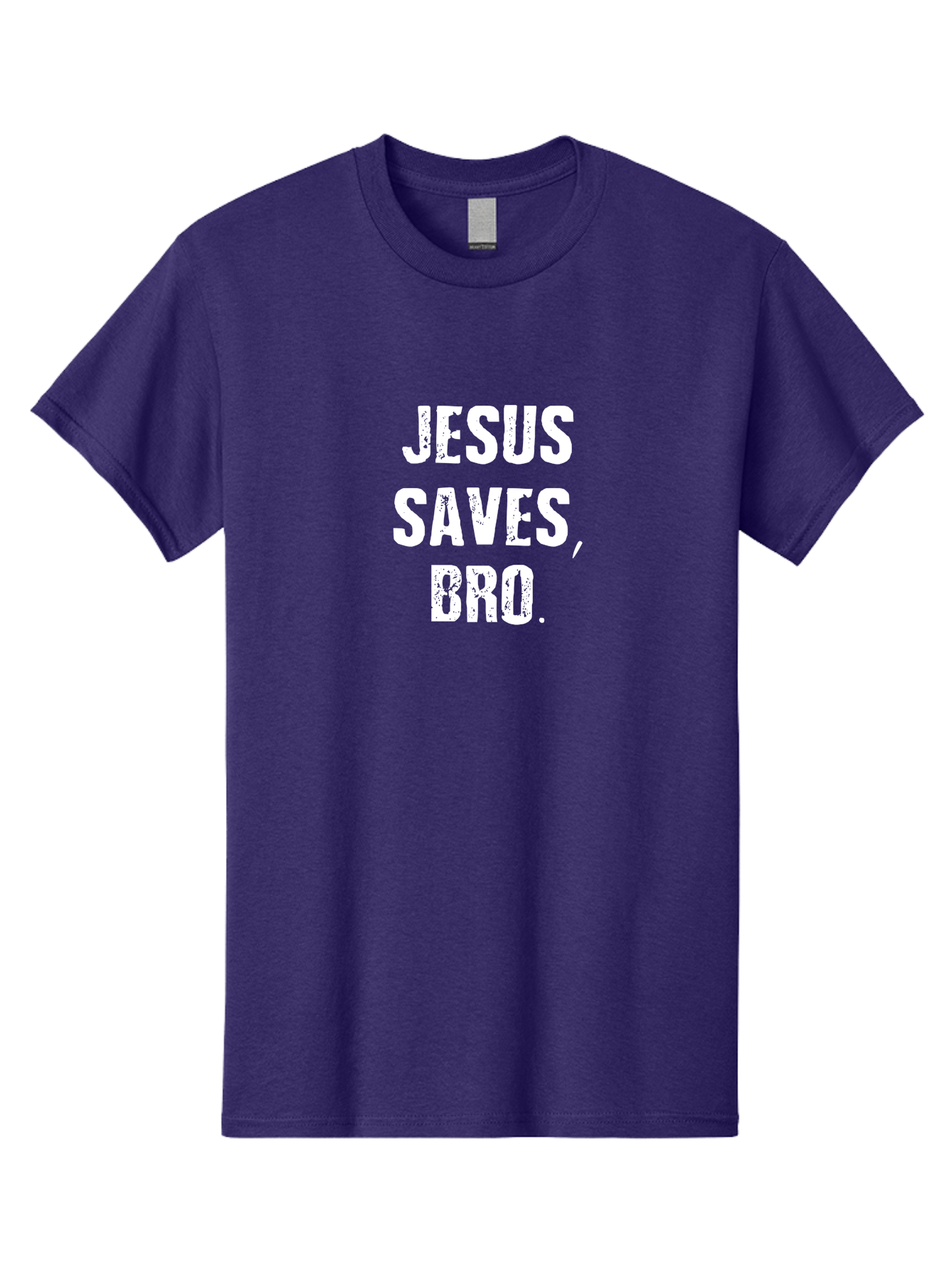 Jesus Saves Bro Men'S Graphic Tee, 100% Cotton, Comfortable Casual Summer Wear, Machine Washable, Jesus Saves, Inspirational Quote, Motivational Phrase, Christian Message, Faith-Based Affirmation, Spiritual Encouragement, Bold Typography Aae425 7