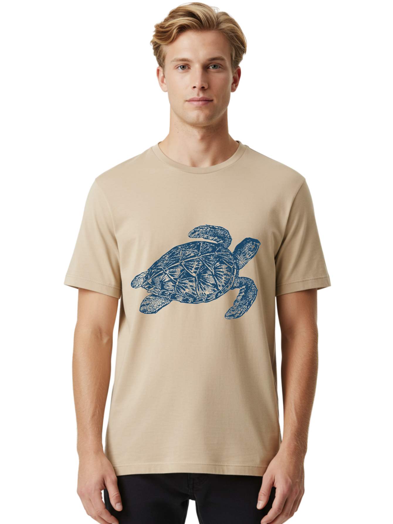 Just Turtle Thing Men'S Graphic Tee, 100% Cotton, Comfortable Casual Summer Wear, Machine Washable, Sea Turtle, Ocean Life, Marine Biology, Wildlife Conservation, Turtle Shell, Flipper, Underwater World, Nature Art Aae427 30