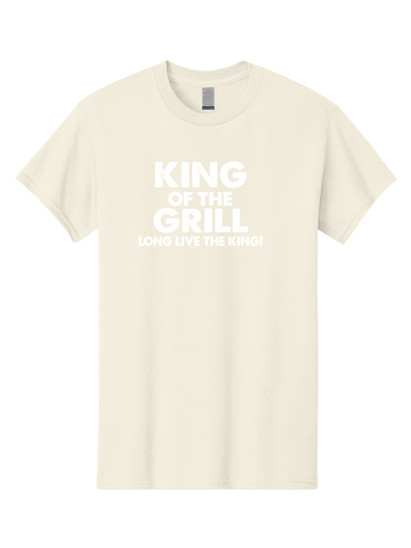 King Of The Grill Men'S Graphic Tee, 100% Cotton, Comfortable Casual Summer Wear, Machine Washable, Barbecue King, Grill Master, Bbq Lover, Outdoor Cooking, Long Live The King, Grill Enthusiast, Barbecue Champion, King Of Bbq Aae433 11