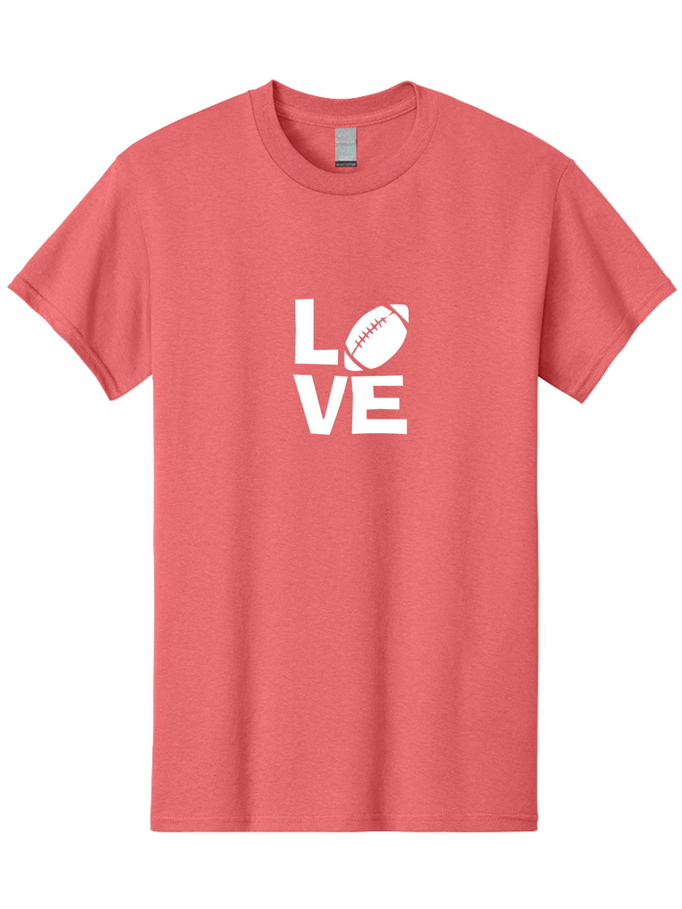 Love Men'S Graphic Tee, 100% Cotton, Comfortable Casual Summer Wear, Machine Washable, Love Football, Passion For Sports, Football Lover, Sports Enthusiasm, Love Sports, Football Fan Aae464 5