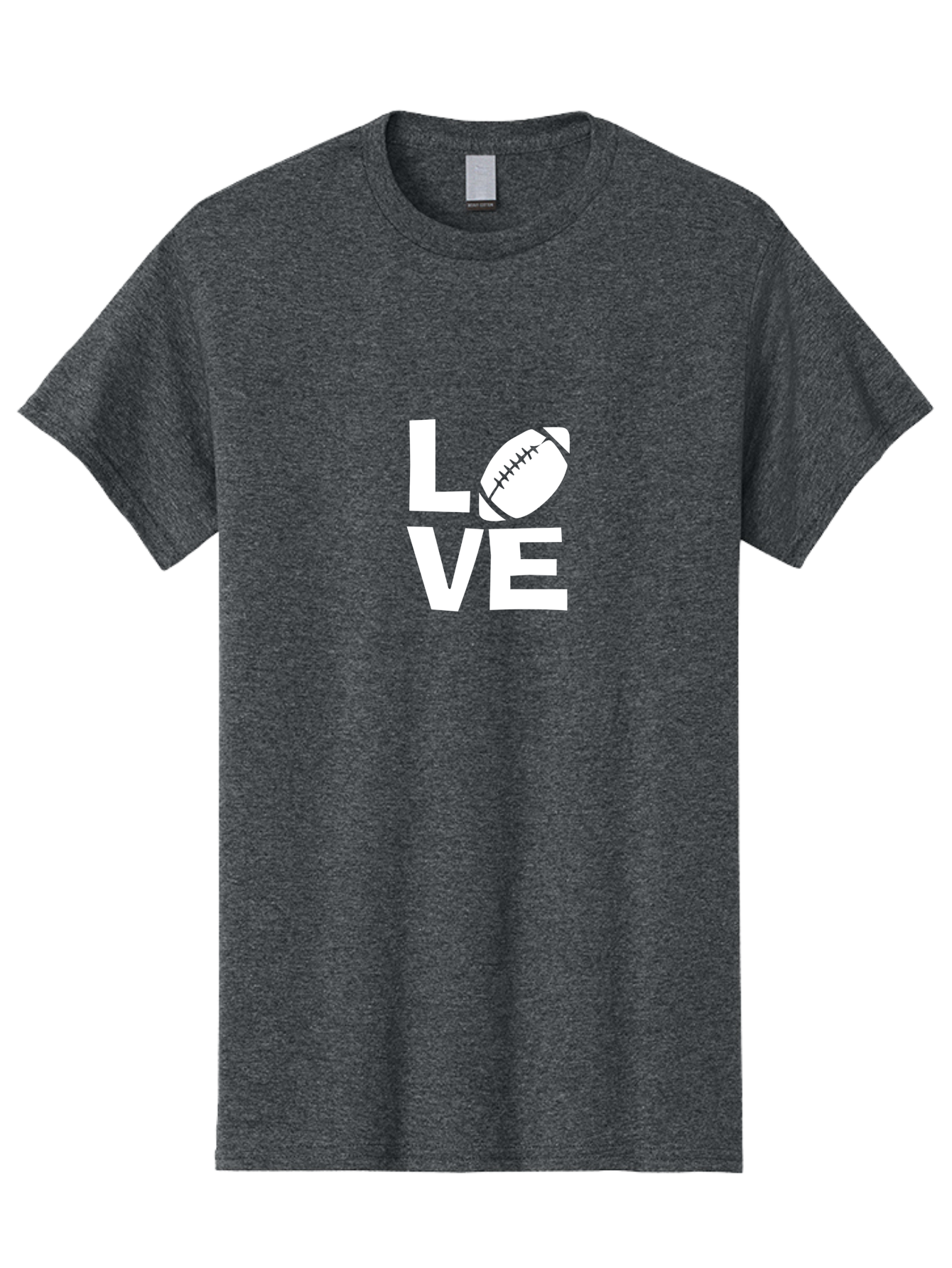 Love Men'S Graphic Tee, 100% Cotton, Comfortable Casual Summer Wear, Machine Washable, Love Football, Passion For Sports, Football Lover, Sports Enthusiasm, Love Sports, Football Fan Aae464 15