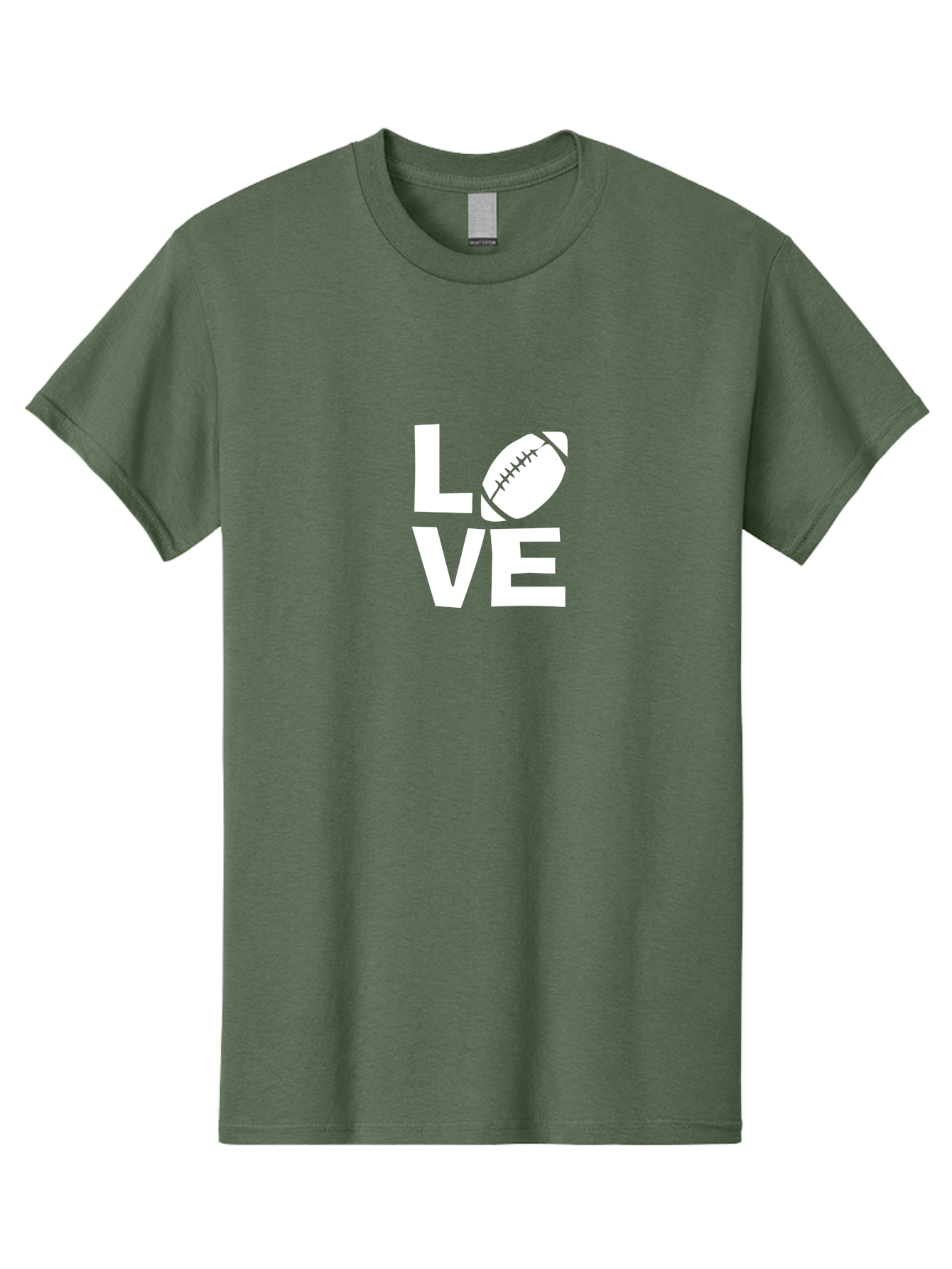 Love Men'S Graphic Tee, 100% Cotton, Comfortable Casual Summer Wear, Machine Washable, Love Football, Passion For Sports, Football Lover, Sports Enthusiasm, Love Sports, Football Fan Aae464 27