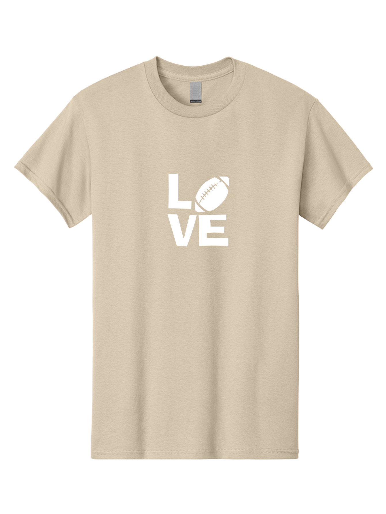 Love Men'S Graphic Tee, 100% Cotton, Comfortable Casual Summer Wear, Machine Washable, Love Football, Passion For Sports, Football Lover, Sports Enthusiasm, Love Sports, Football Fan Aae464 13