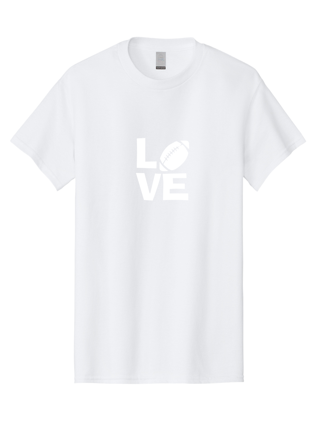 Love Men'S Graphic Tee, 100% Cotton, Comfortable Casual Summer Wear, Machine Washable, Love Football, Passion For Sports, Football Lover, Sports Enthusiasm, Love Sports, Football Fan Aae464 7