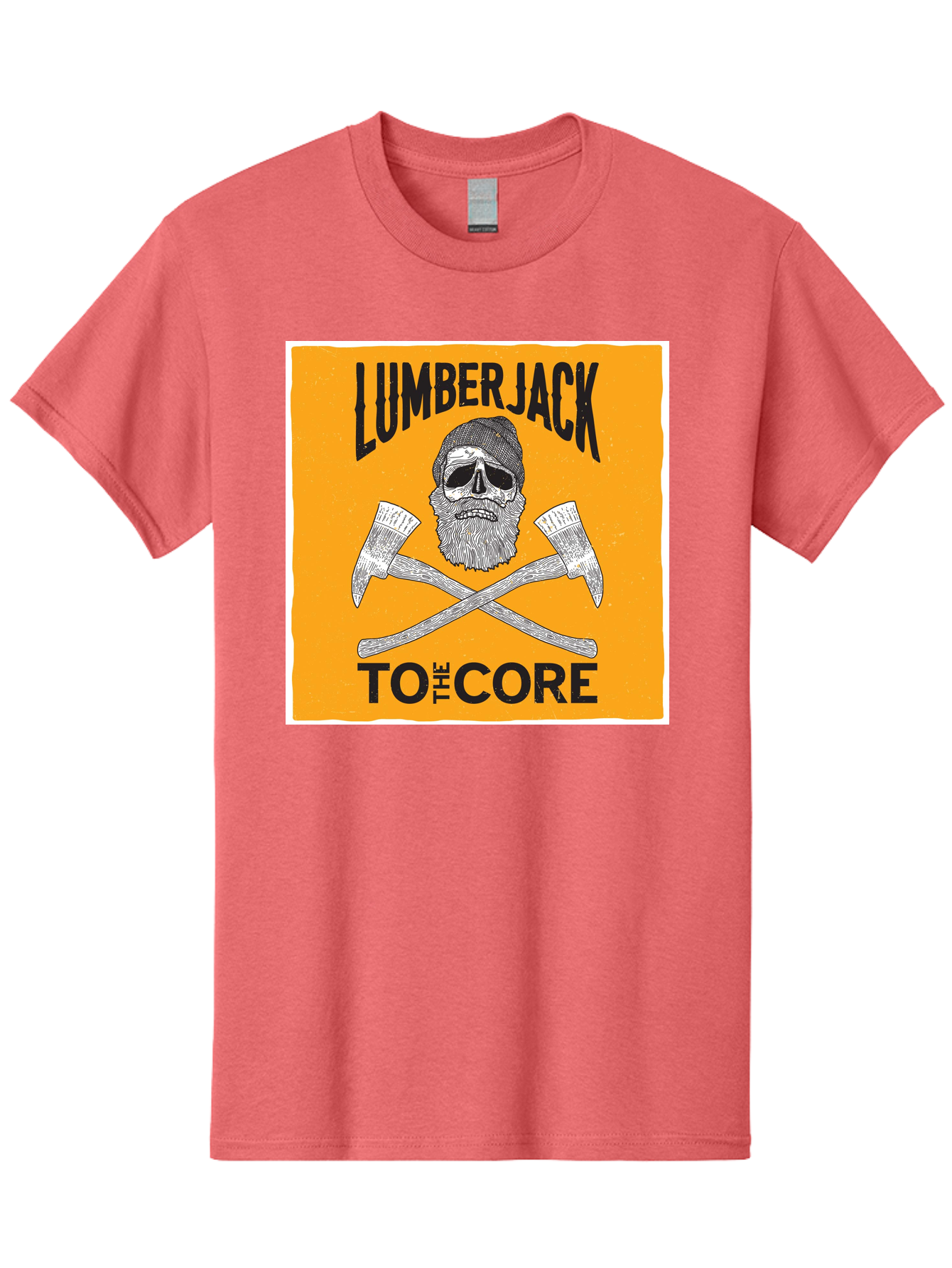 Lumberjack Skull 3 Men'S Graphic Tee, 100% Cotton, Comfortable Casual Summer Wear, Machine Washable, Lumberjack Skull, Crossed Axes, Woodcutting, Forestry, Rugged Outdoors, Timber Industry, Axe Throwing, Bearded Lumberjack, Skull With Hat Aae480 25