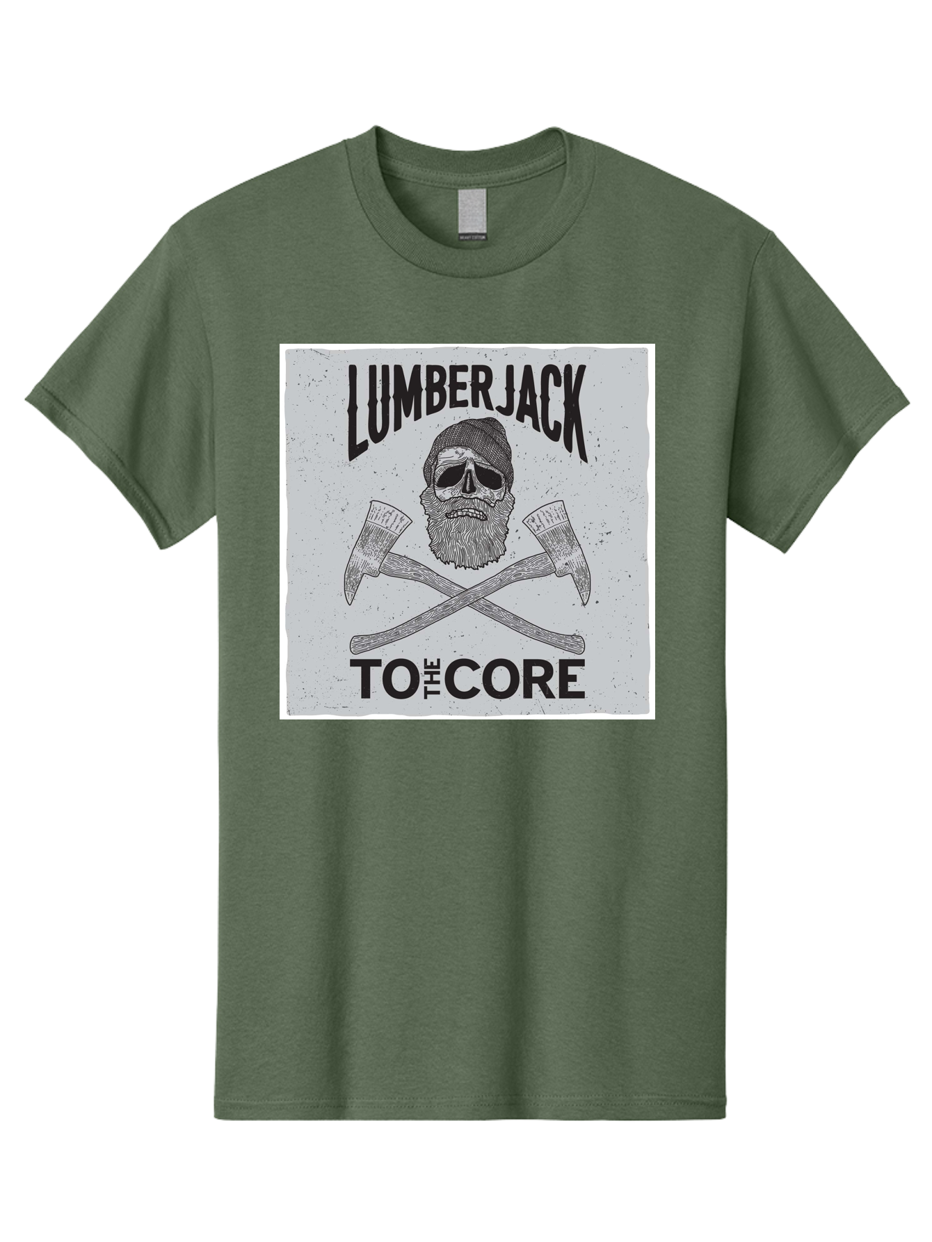 Lumberjack Skull 4 Men'S Graphic Tee, 100% Cotton, Comfortable Casual Summer Wear, Machine Washable, Lumberjack, Skull And Crossbones, Axe, Bearded Skull, Lumberjack Theme, Woodsman, Logging, Vintage, Grunge, Skull Art, Bold Typography Aae481 7