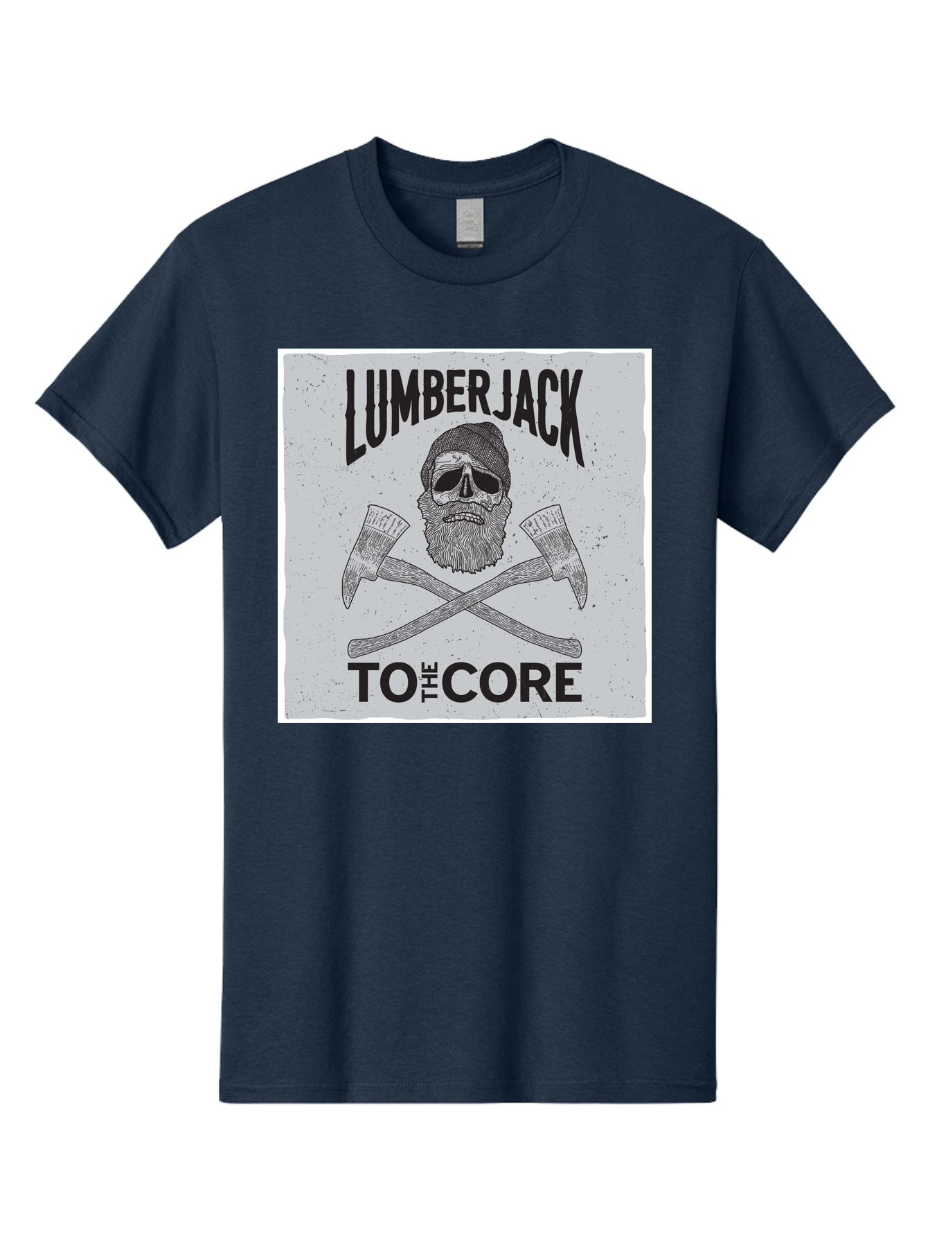 Lumberjack Skull 4 Men'S Graphic Tee, 100% Cotton, Comfortable Casual Summer Wear, Machine Washable, Lumberjack, Skull And Crossbones, Axe, Bearded Skull, Lumberjack Theme, Woodsman, Logging, Vintage, Grunge, Skull Art, Bold Typography Aae481 29