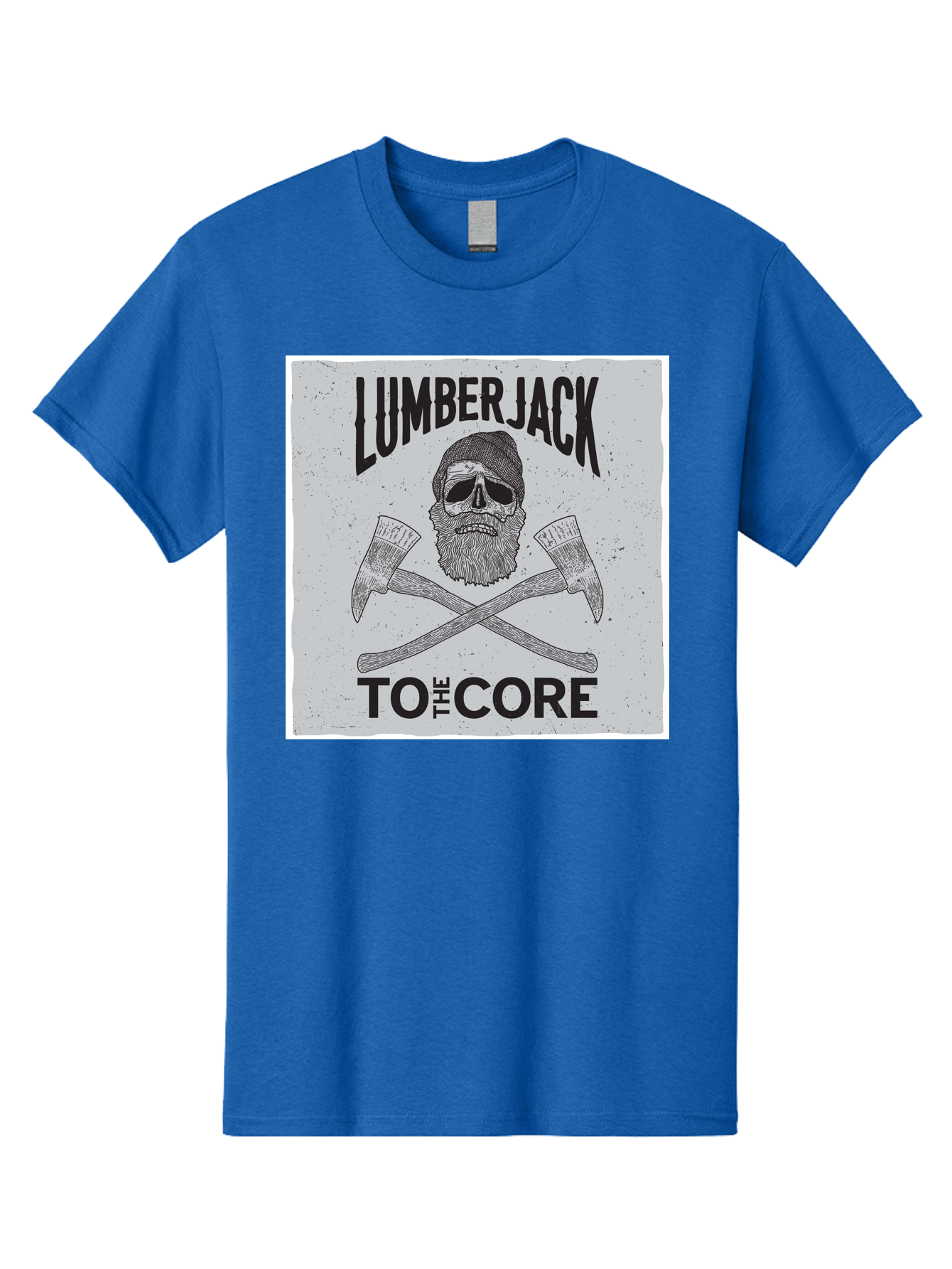Lumberjack Skull 4 Men'S Graphic Tee, 100% Cotton, Comfortable Casual Summer Wear, Machine Washable, Lumberjack, Skull And Crossbones, Axe, Bearded Skull, Lumberjack Theme, Woodsman, Logging, Vintage, Grunge, Skull Art, Bold Typography Aae481 15