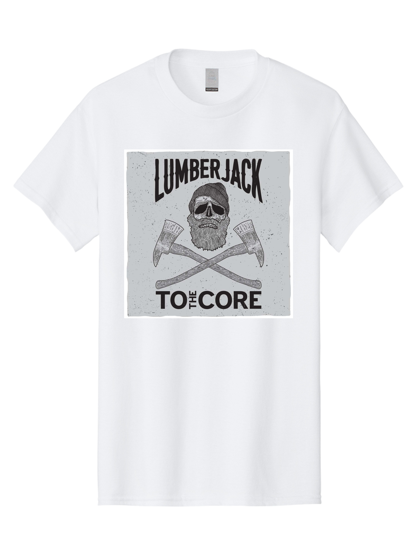 Lumberjack Skull 4 Men'S Graphic Tee, 100% Cotton, Comfortable Casual Summer Wear, Machine Washable, Lumberjack, Skull And Crossbones, Axe, Bearded Skull, Lumberjack Theme, Woodsman, Logging, Vintage, Grunge, Skull Art, Bold Typography Aae481 11