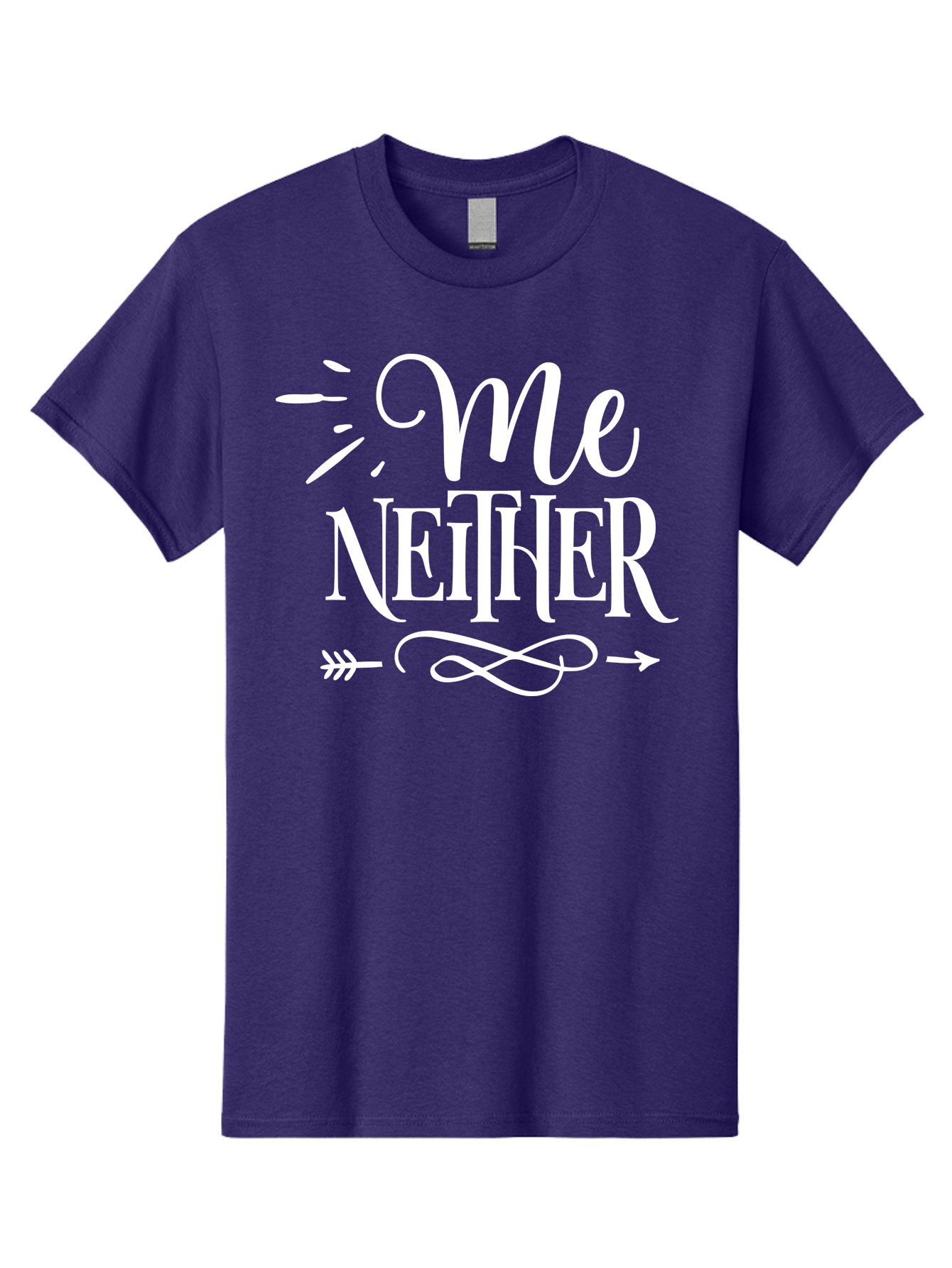 Me Neither - White Men'S Graphic Tee, 100% Cotton, Comfortable Casual Summer Wear, Machine Washable, Me Neither, Funny Quote, Witty Saying, Humorous Phrase, Relatable Humor, Sarcastic Expression, Clever Design Aae496 27