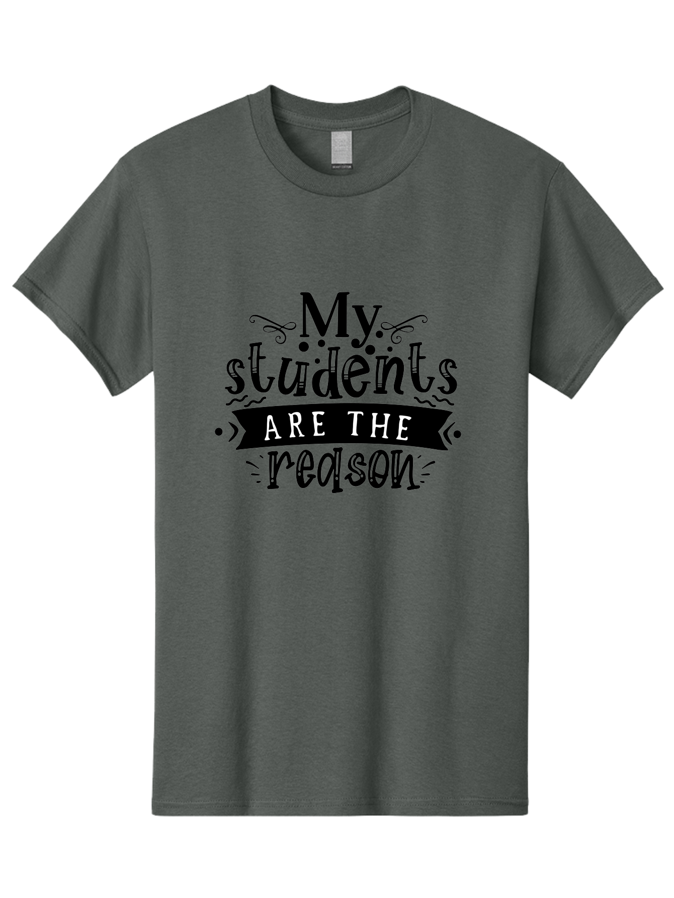 My Students Are The Reason Men'S Graphic Tee, 100% Cotton, Comfortable Casual Summer Wear, Machine Washable, Teacher Appreciation, Teacher Quotes, Inspirational Quotes, Motivational Quotes, Appreciation For Teachers, Teacher Love, Aae522 29