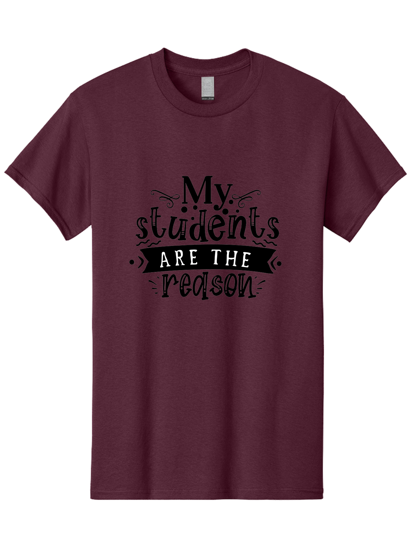 My Students Are The Reason Men'S Graphic Tee, 100% Cotton, Comfortable Casual Summer Wear, Machine Washable, Teacher Appreciation, Teacher Quotes, Inspirational Quotes, Motivational Quotes, Appreciation For Teachers, Teacher Love, Aae522 19