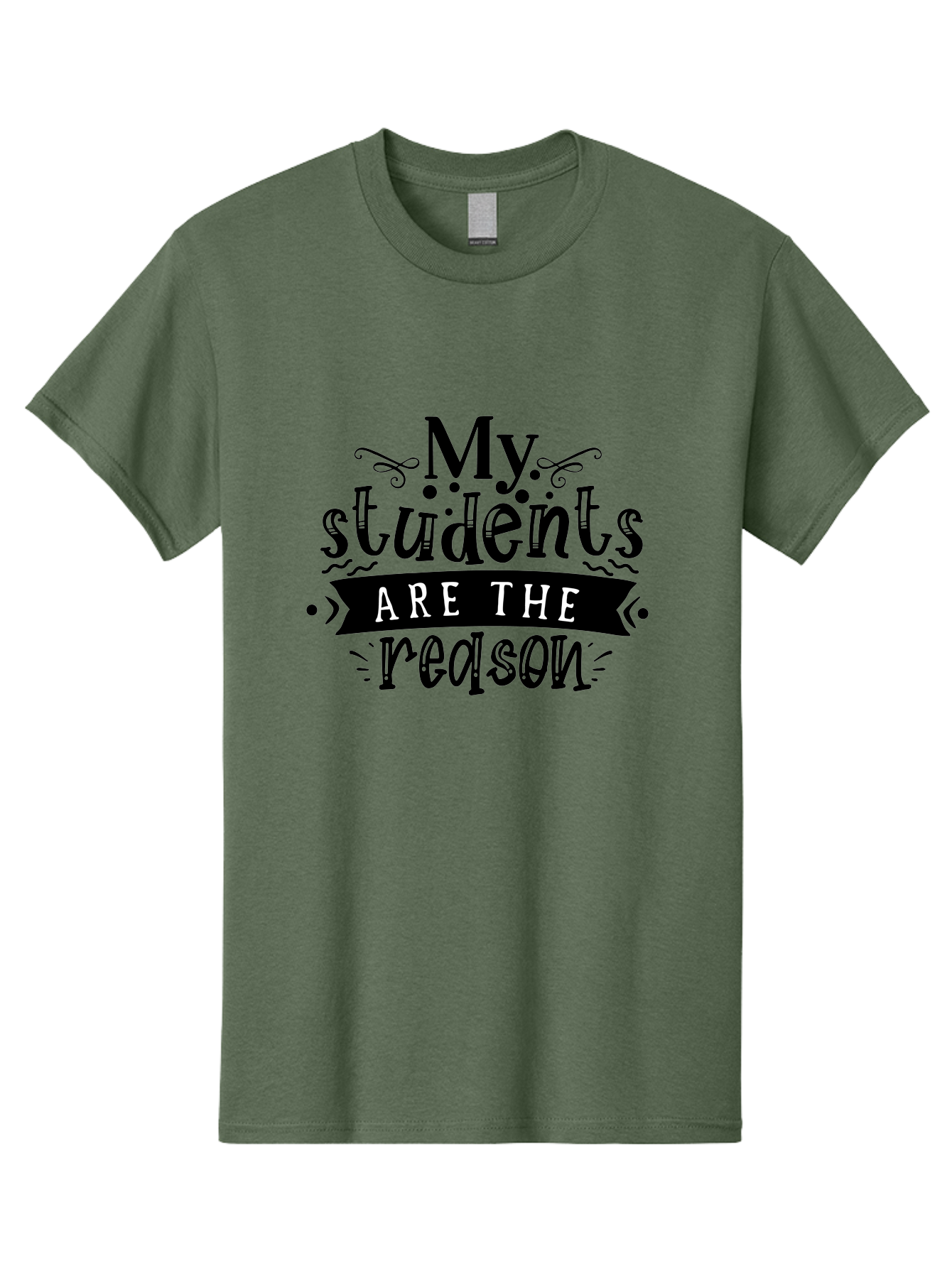 My Students Are The Reason Men'S Graphic Tee, 100% Cotton, Comfortable Casual Summer Wear, Machine Washable, Teacher Appreciation, Teacher Quotes, Inspirational Quotes, Motivational Quotes, Appreciation For Teachers, Teacher Love, Aae522 27