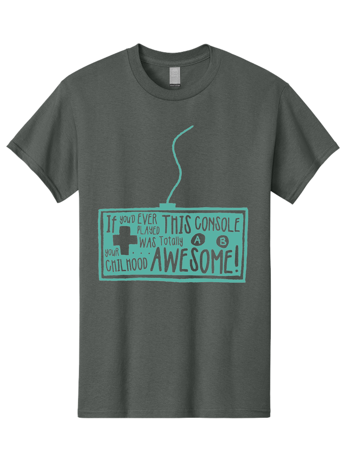 Never Stop Playing Men'S Graphic Tee, 100% Cotton, Comfortable Casual Summer Wear, Machine Washable, Retro Video Game Console, Vintage Gaming, Nostalgic Technology, Classic Video Games, Console Awesomeness, Power Cord, Playful Typography, Aae533 13