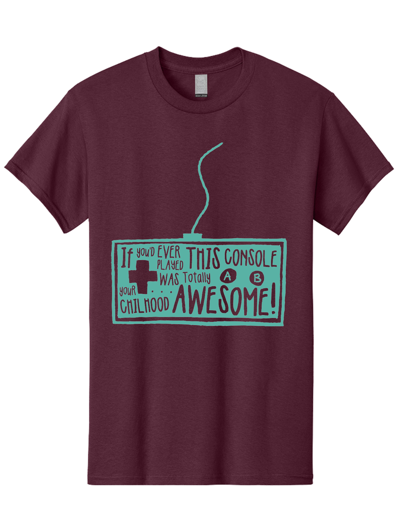 Never Stop Playing Men'S Graphic Tee, 100% Cotton, Comfortable Casual Summer Wear, Machine Washable, Retro Video Game Console, Vintage Gaming, Nostalgic Technology, Classic Video Games, Console Awesomeness, Power Cord, Playful Typography, Aae533 1