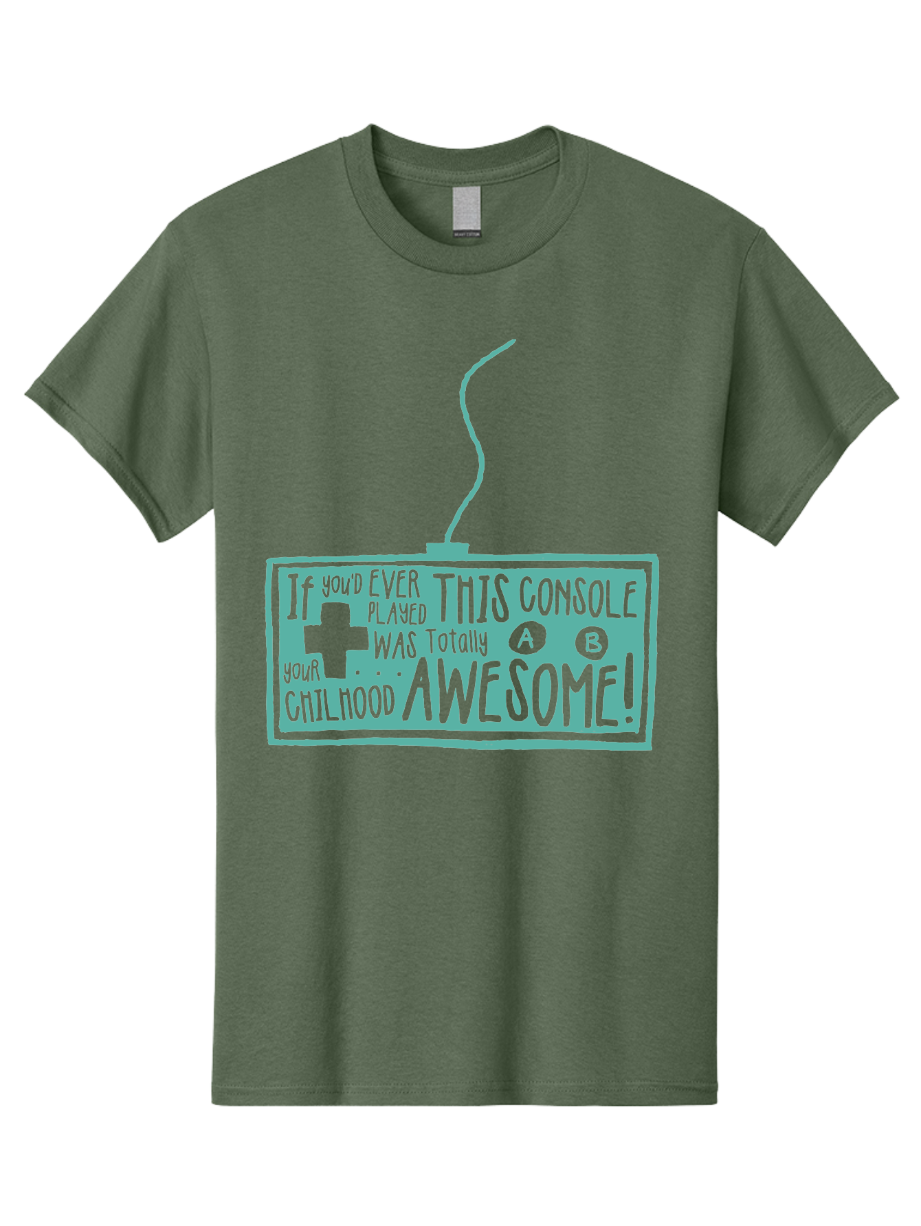 Never Stop Playing Men'S Graphic Tee, 100% Cotton, Comfortable Casual Summer Wear, Machine Washable, Retro Video Game Console, Vintage Gaming, Nostalgic Technology, Classic Video Games, Console Awesomeness, Power Cord, Playful Typography, Aae533 25