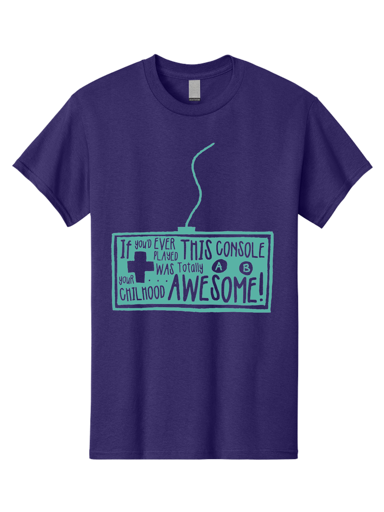 Never Stop Playing Men'S Graphic Tee, 100% Cotton, Comfortable Casual Summer Wear, Machine Washable, Retro Video Game Console, Vintage Gaming, Nostalgic Technology, Classic Video Games, Console Awesomeness, Power Cord, Playful Typography, Aae533 21