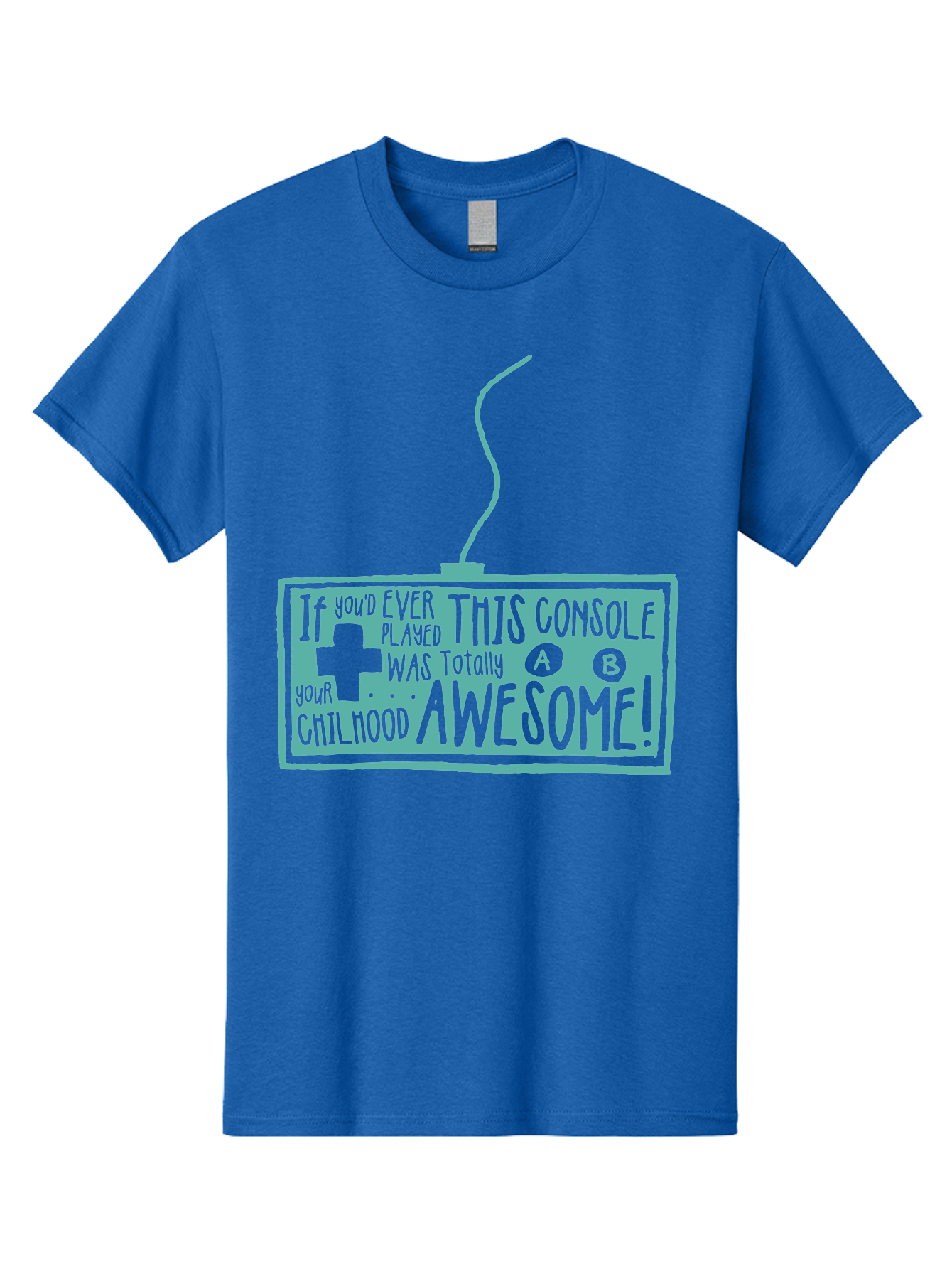 Never Stop Playing Men'S Graphic Tee, 100% Cotton, Comfortable Casual Summer Wear, Machine Washable, Retro Video Game Console, Vintage Gaming, Nostalgic Technology, Classic Video Games, Console Awesomeness, Power Cord, Playful Typography, Aae533 7
