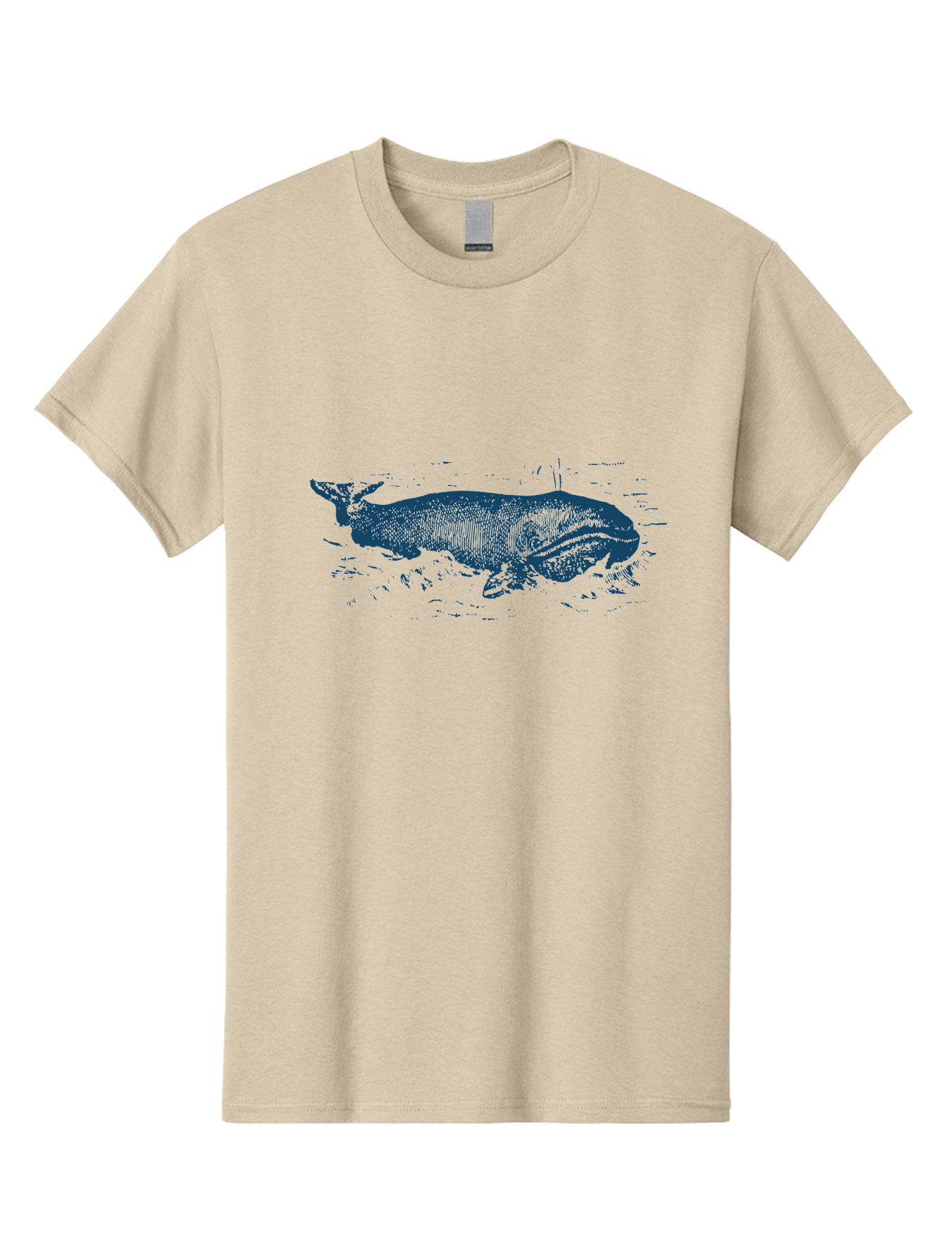 Ocean Giant Whale Men'S Graphic Tee, 100% Cotton, Comfortable Casual Summer Wear, Machine Washable, Tapir, Wild Animal, Wildlife, Forest Creature, Exotic Species, Large Mammal Aae547 23