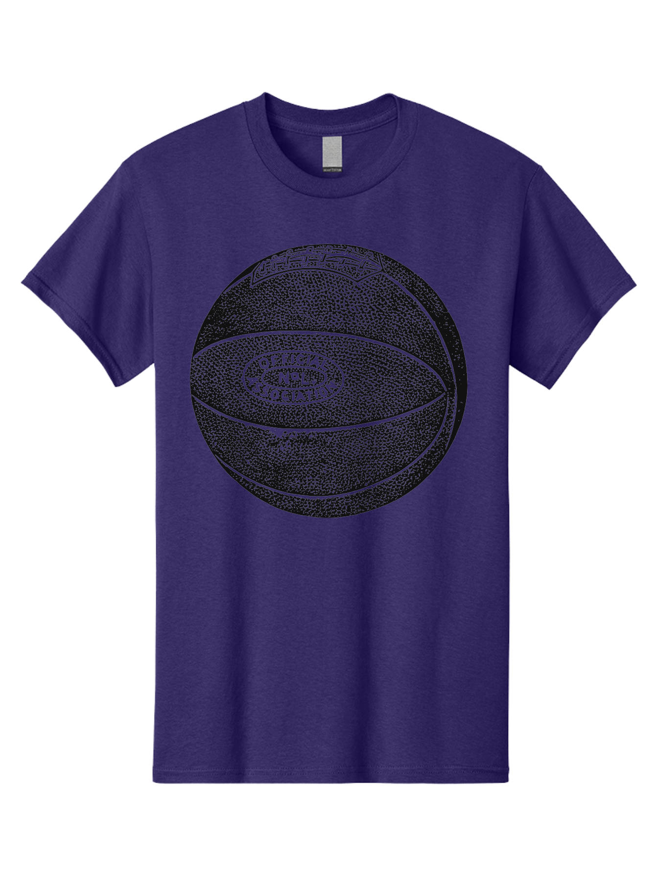 Old School Ball Men'S Graphic Tee, 100% Cotton, Comfortable Casual Summer Wear, Machine Washable, Nba Basketball, Official League Ball, Textured Surface, Athletic Equipment, Sports Gear, Basketball Design, Sports Logo, Professional Basketball Aae554 25